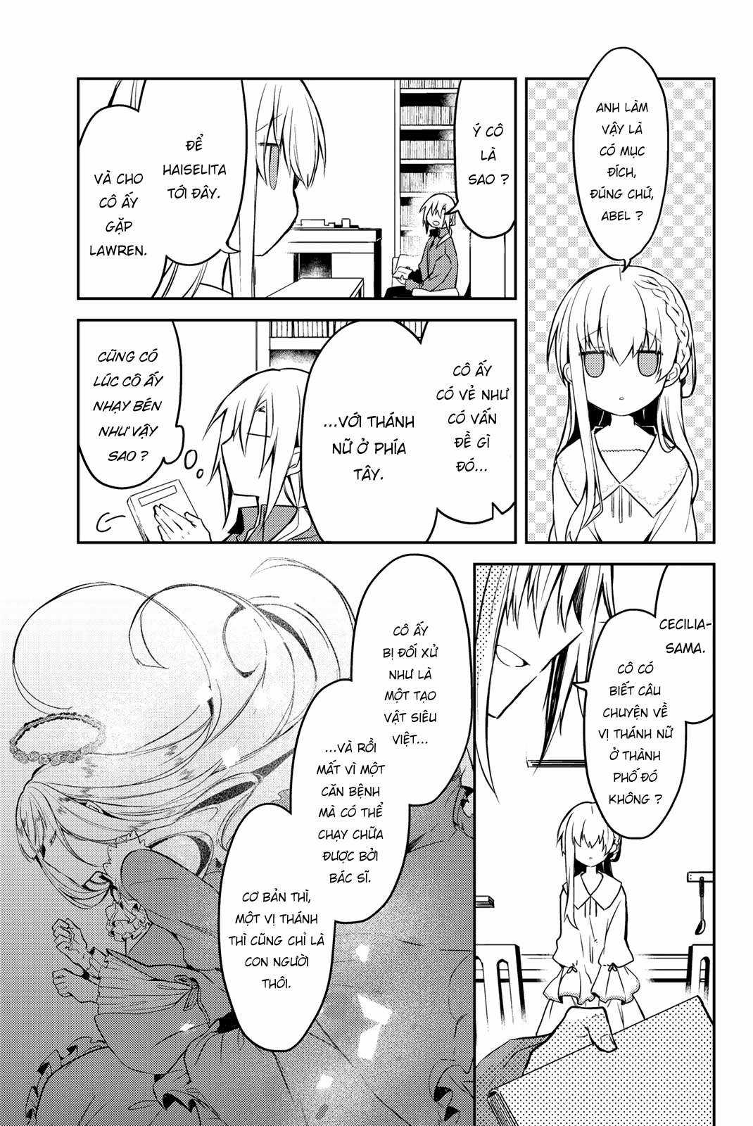 Shiro Seijo to Kuro Bokushi Chapter 12 trang 28