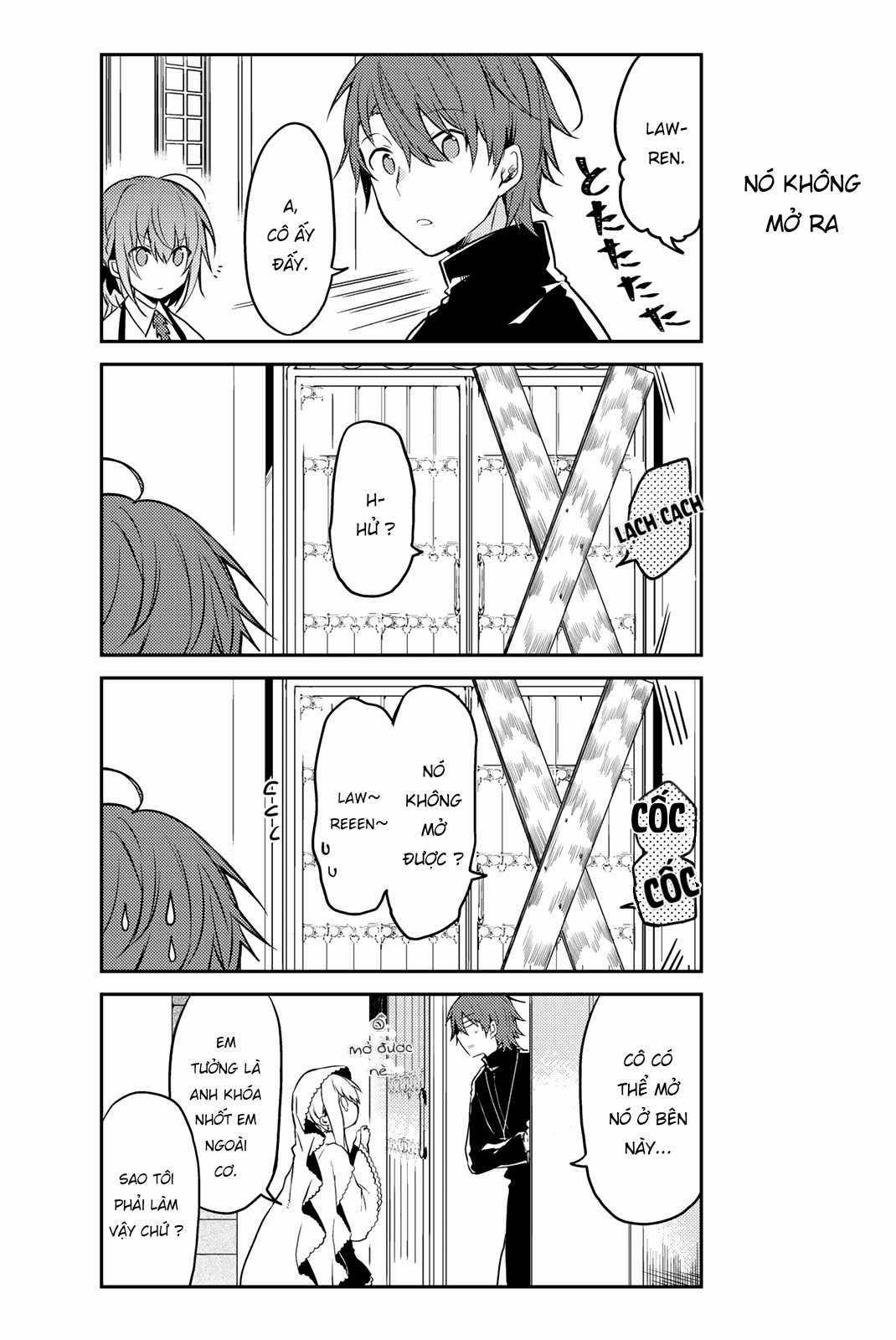 Shiro Seijo to Kuro Bokushi Chapter 12 trang 9