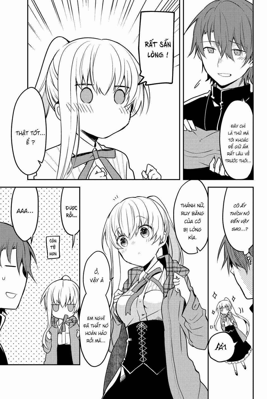 Shiro Seijo to Kuro Bokushi Chapter 13.5 trang 2