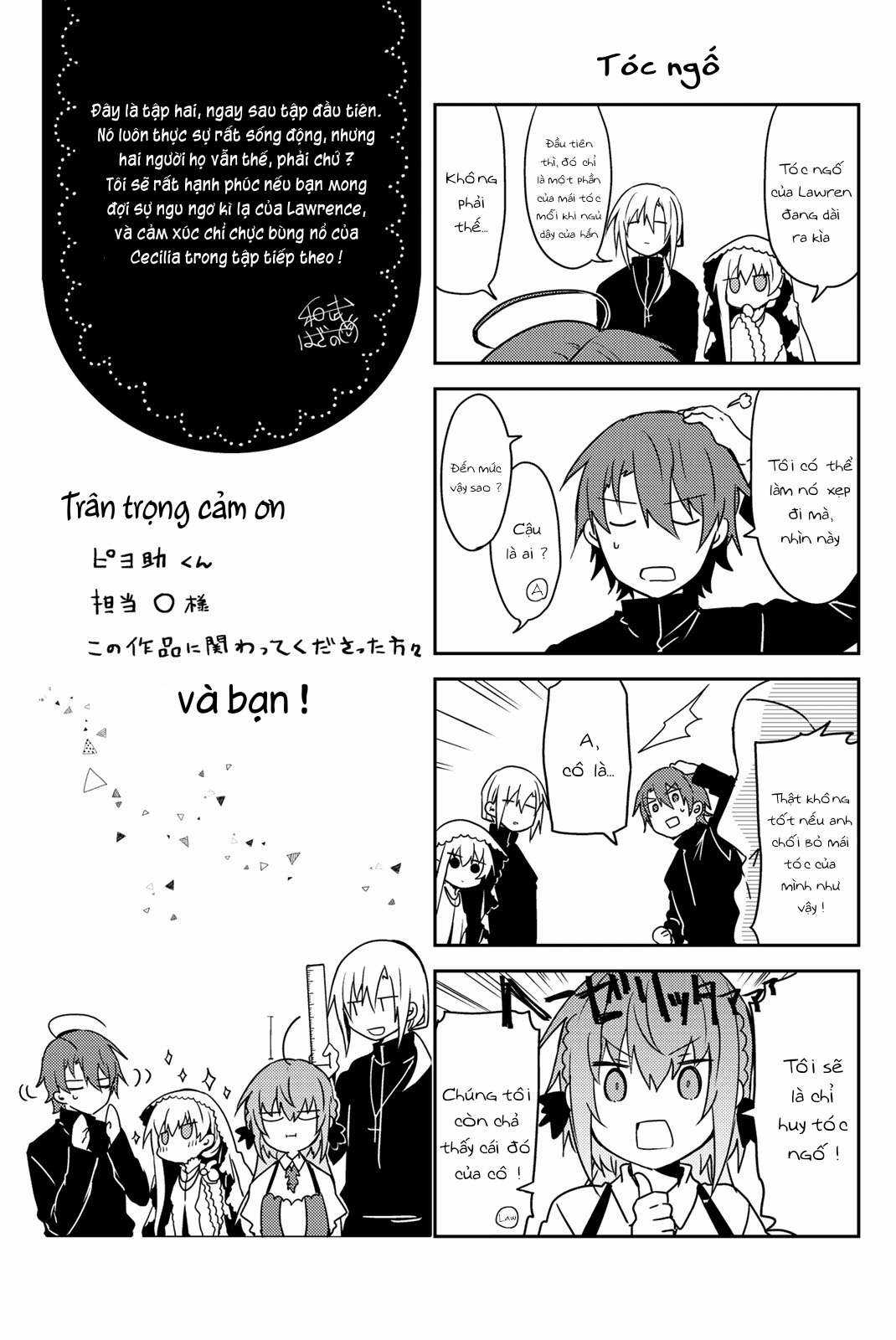 Shiro Seijo to Kuro Bokushi Chapter 13.5 trang 7