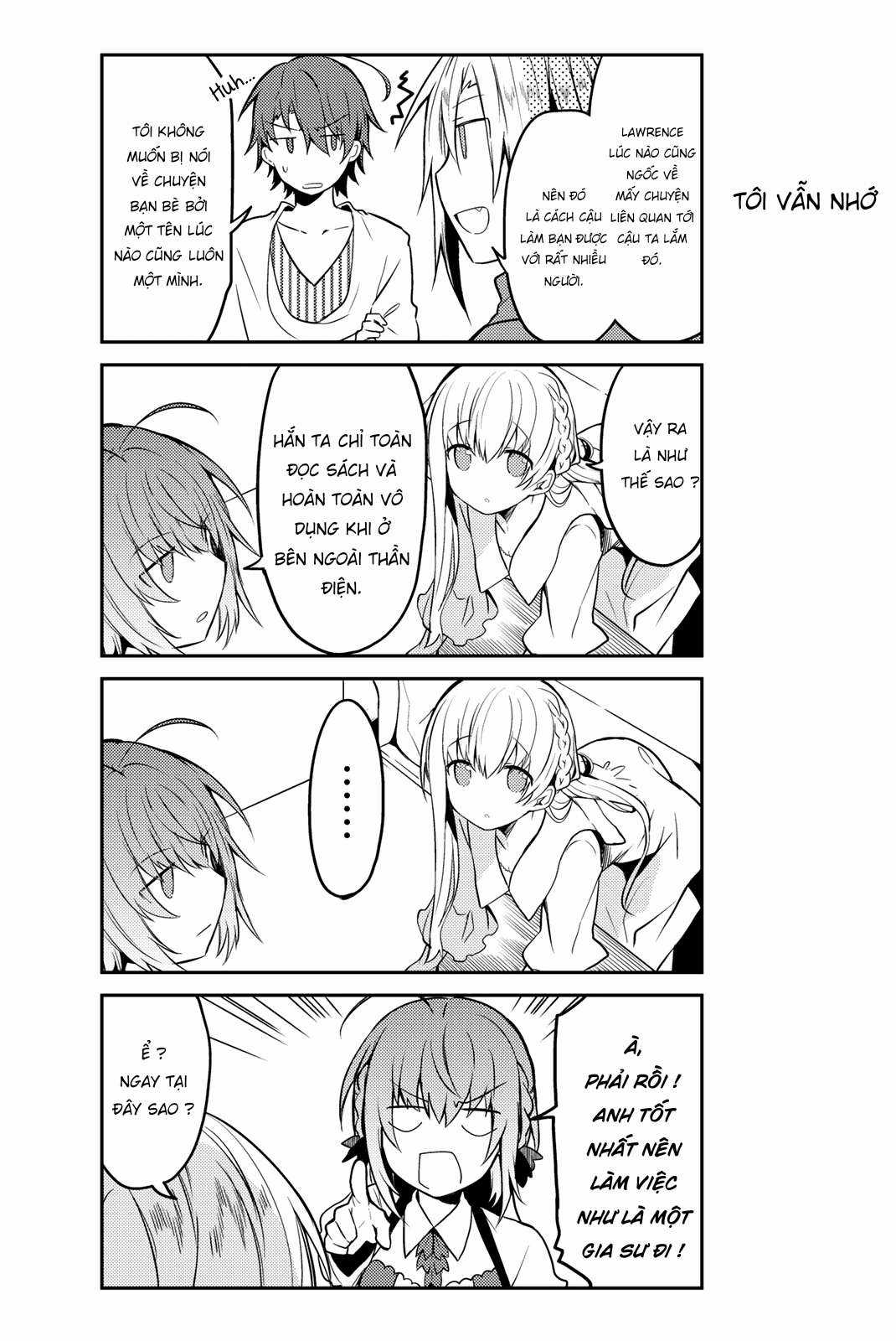 Shiro Seijo to Kuro Bokushi Chapter 13 trang 10