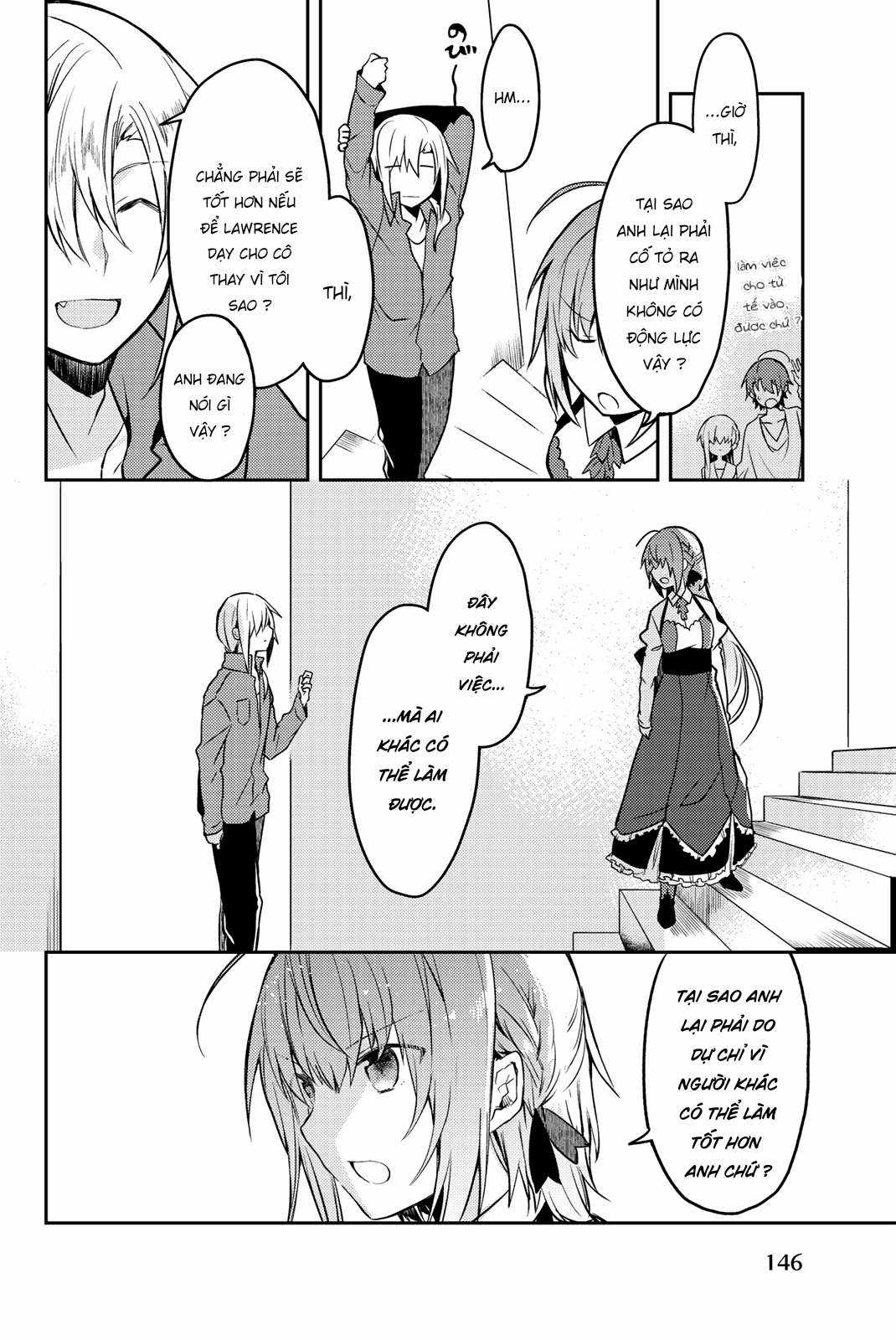 Shiro Seijo to Kuro Bokushi Chapter 13 trang 14