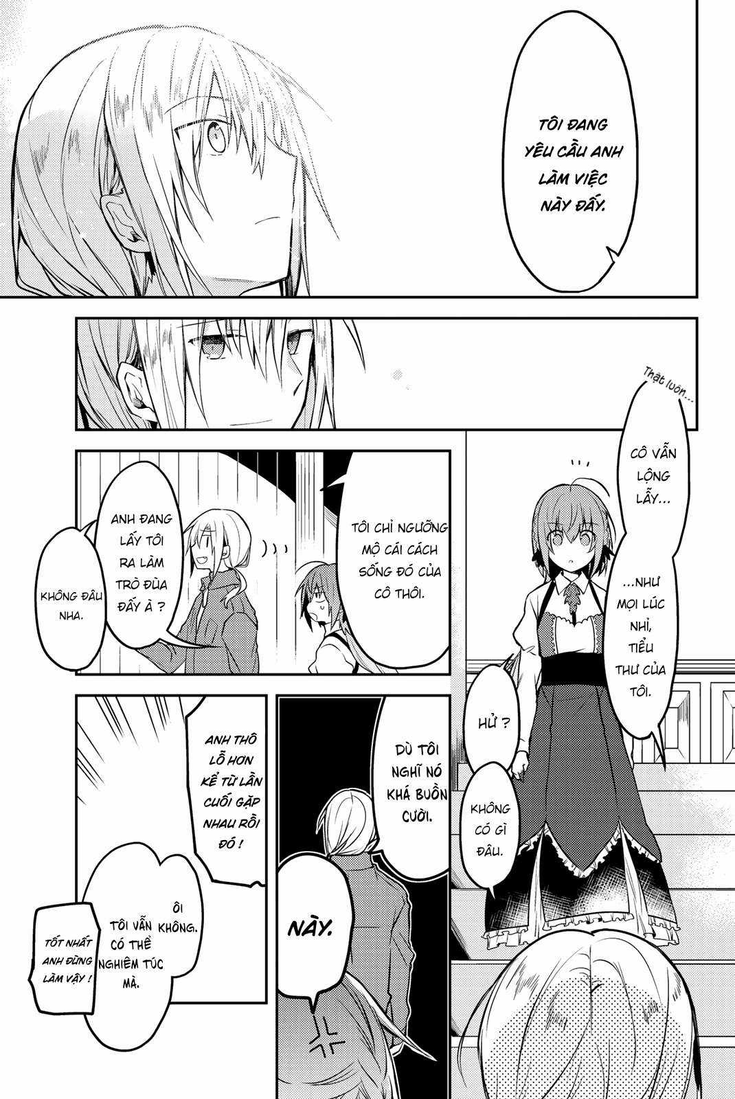 Shiro Seijo to Kuro Bokushi Chapter 13 trang 15