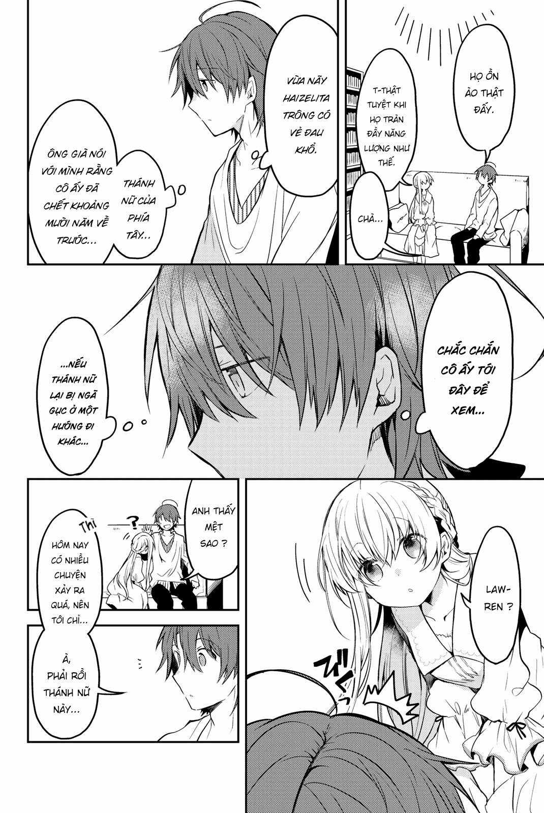 Shiro Seijo to Kuro Bokushi Chapter 13 trang 16