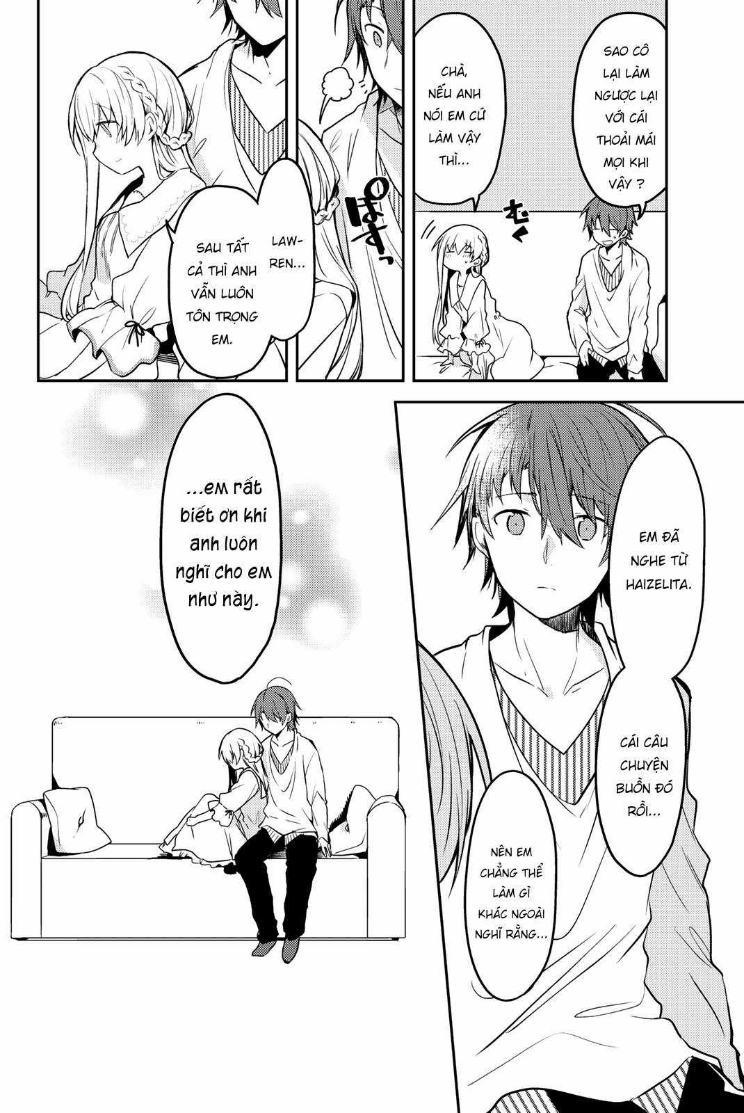 Shiro Seijo to Kuro Bokushi Chapter 13 trang 18