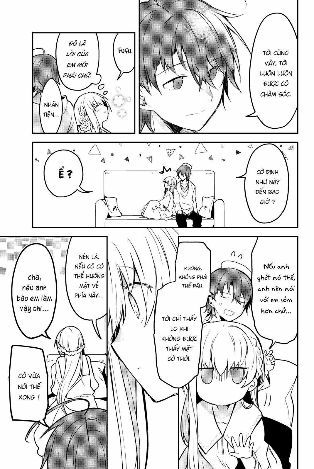 Shiro Seijo to Kuro Bokushi Chapter 13 trang 19