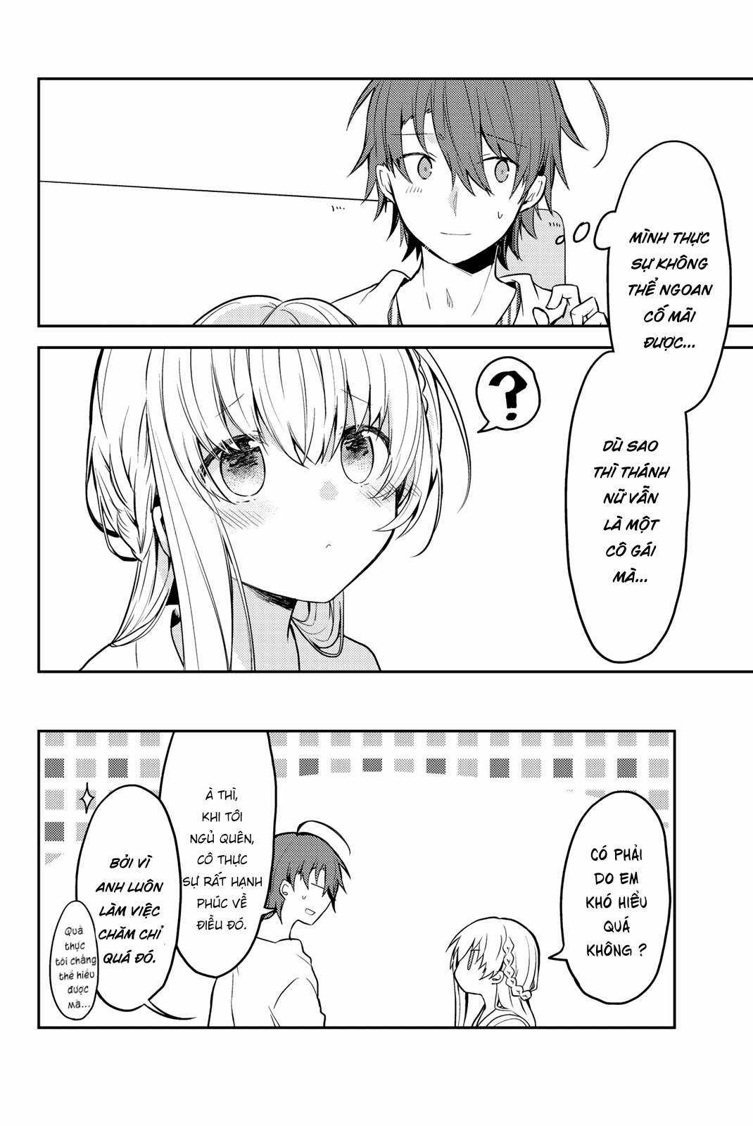 Shiro Seijo to Kuro Bokushi Chapter 13 trang 22