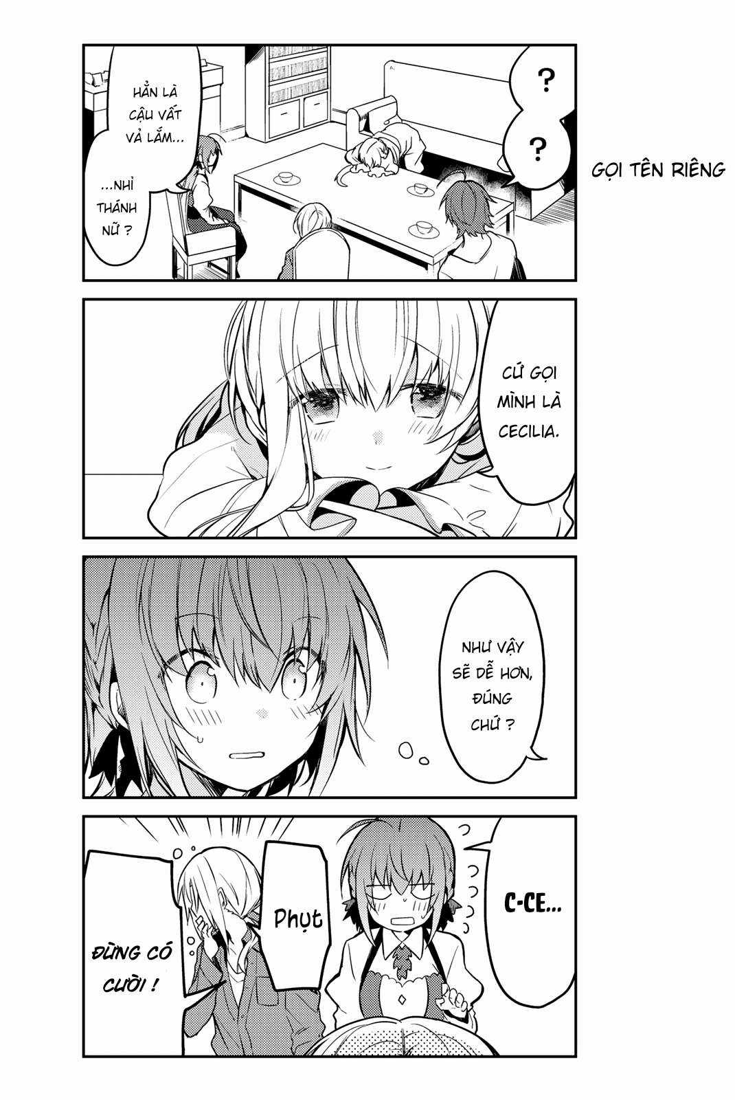 Shiro Seijo to Kuro Bokushi Chapter 13 trang 8