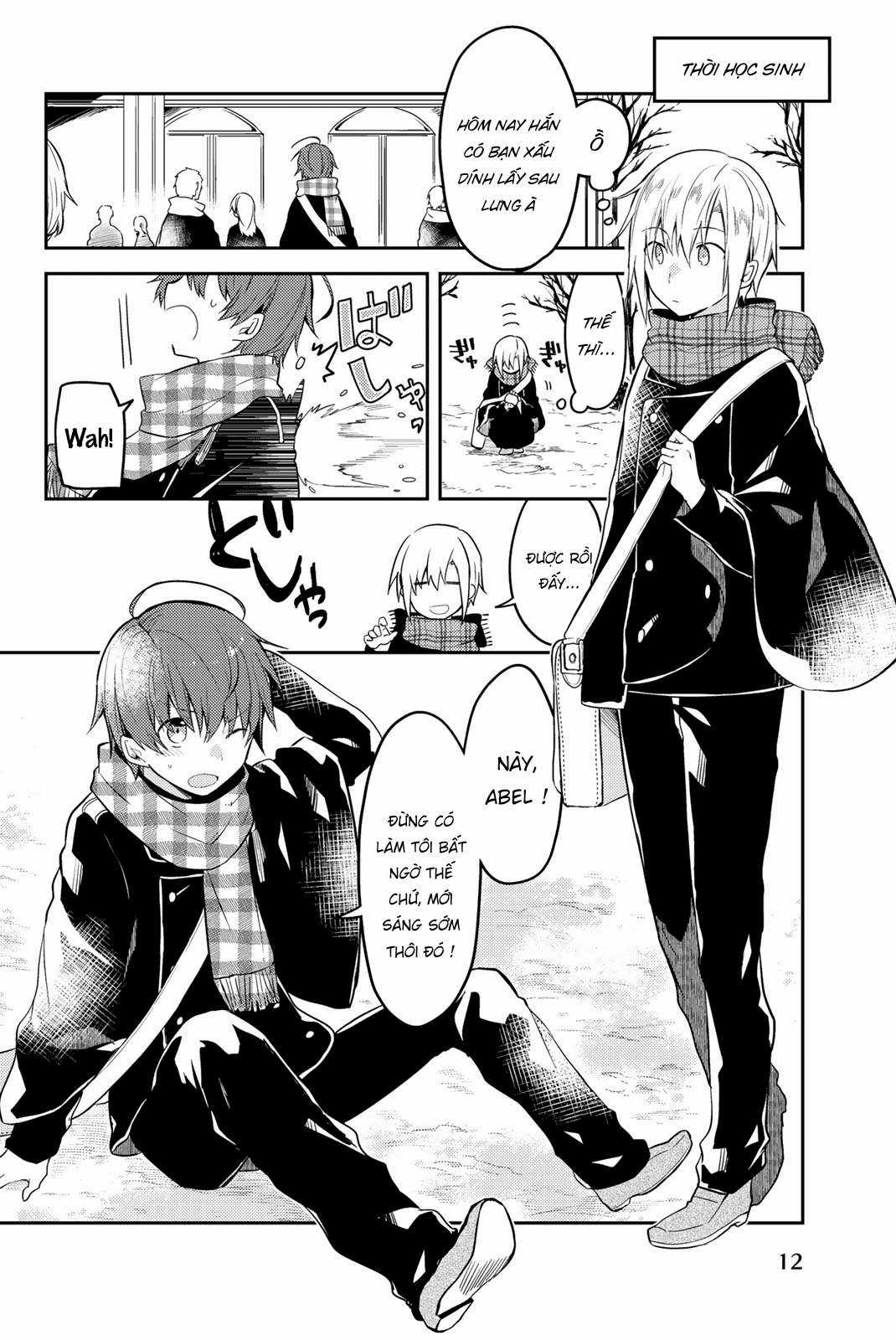 Shiro Seijo to Kuro Bokushi Chapter 14 trang 11