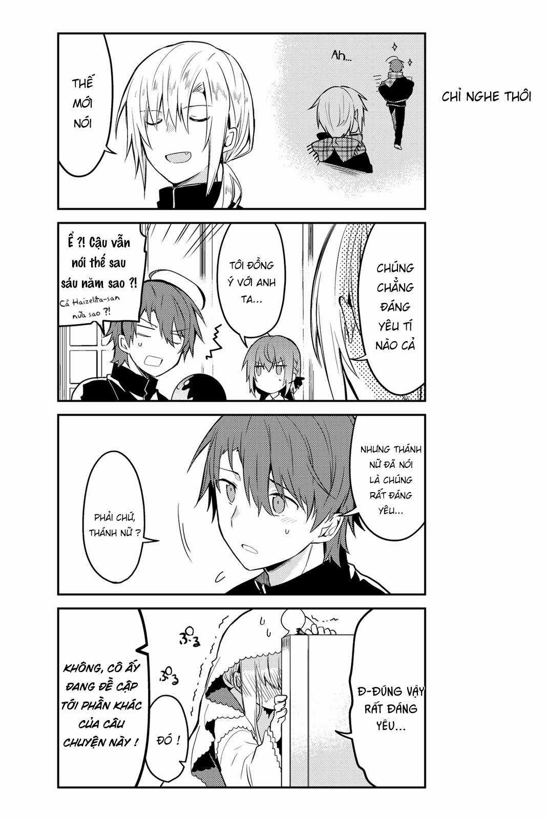 Shiro Seijo to Kuro Bokushi Chapter 14 trang 16