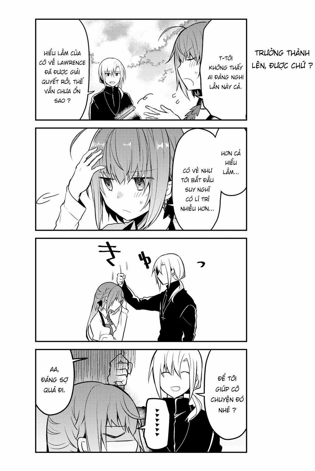 Shiro Seijo to Kuro Bokushi Chapter 14 trang 3