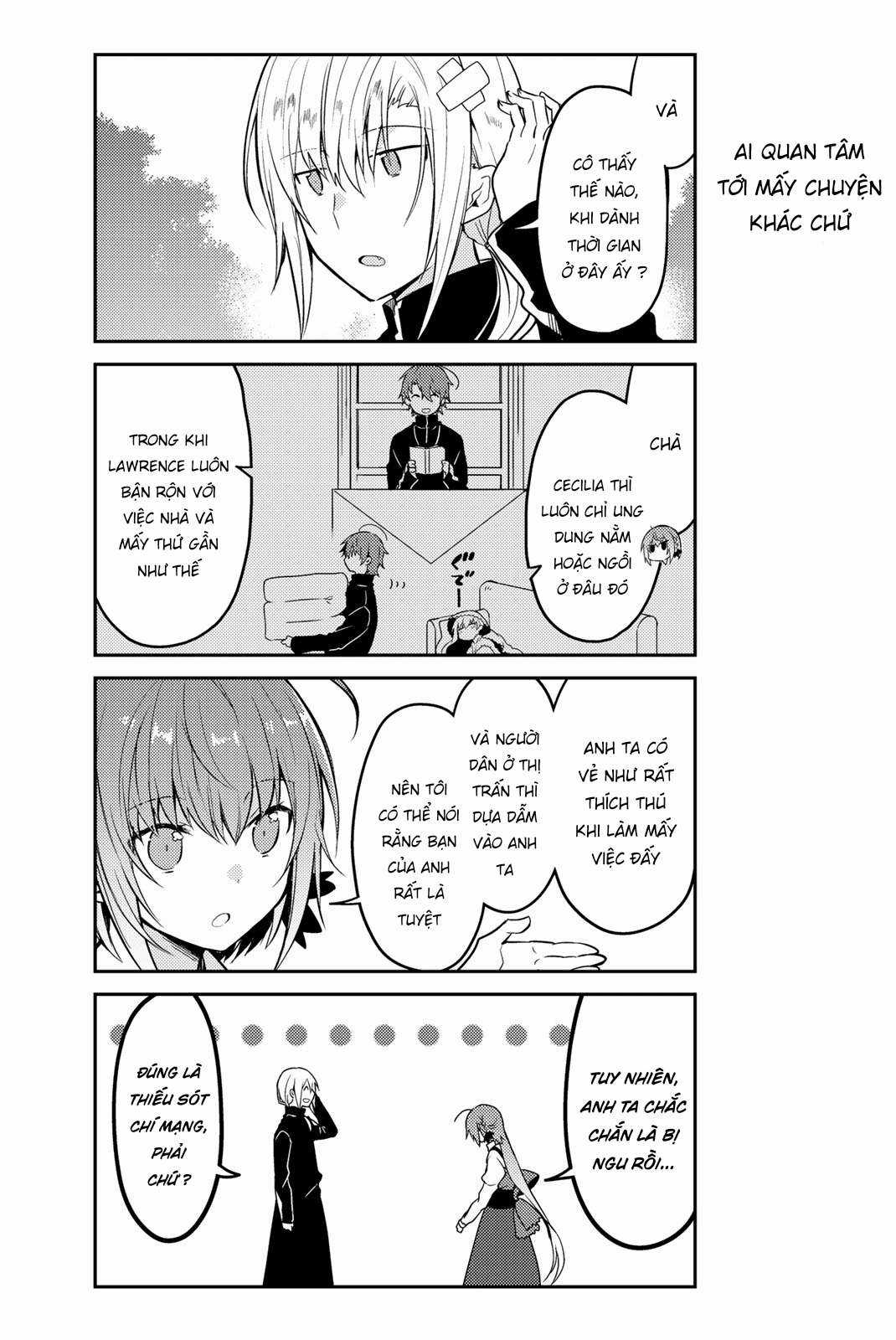 Shiro Seijo to Kuro Bokushi Chapter 14 trang 4