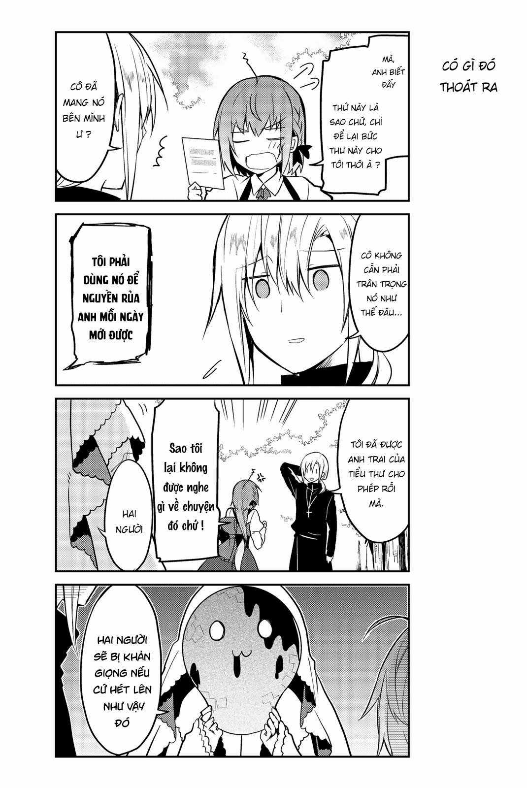 Shiro Seijo to Kuro Bokushi Chapter 14 trang 8