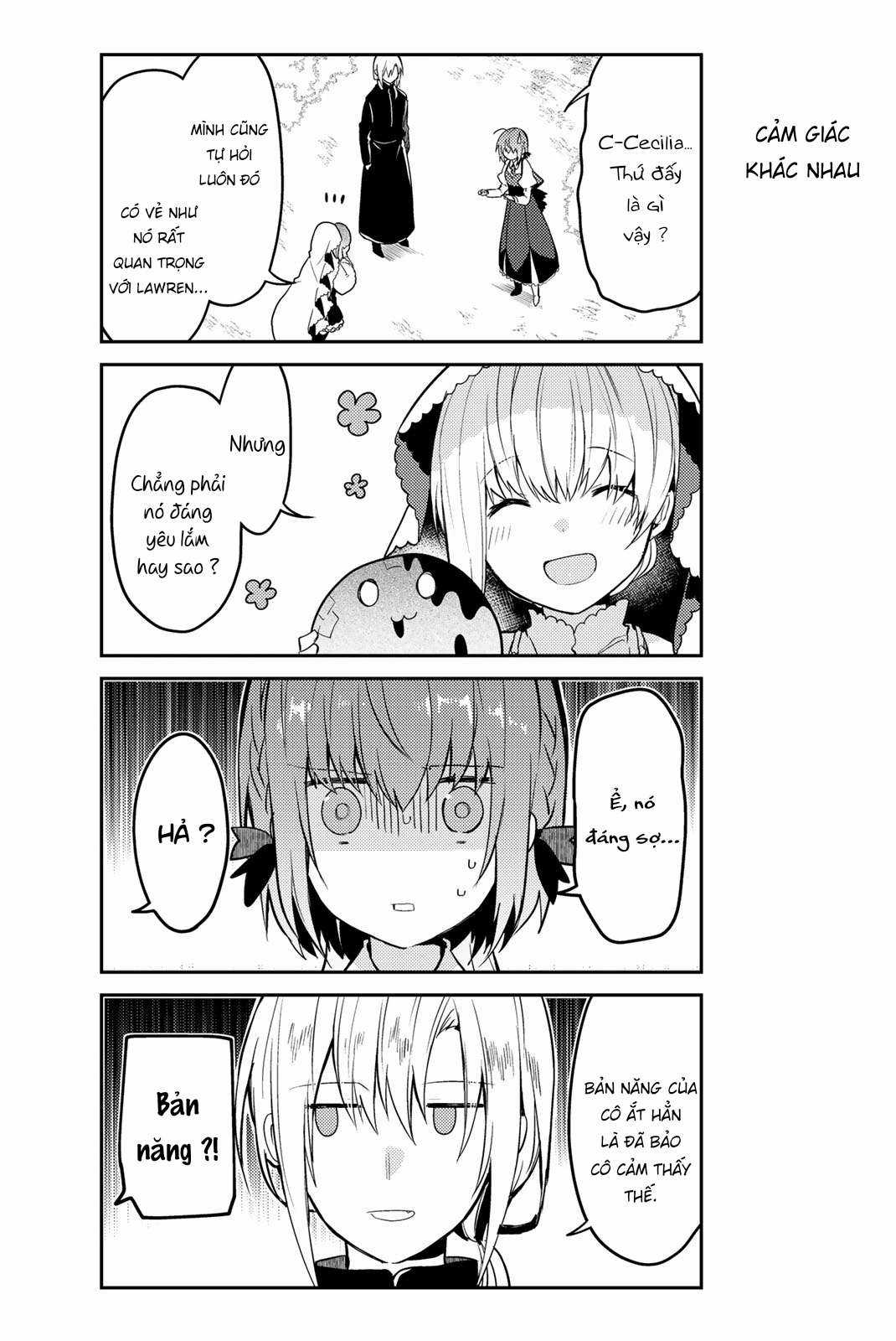 Shiro Seijo to Kuro Bokushi Chapter 14 trang 9