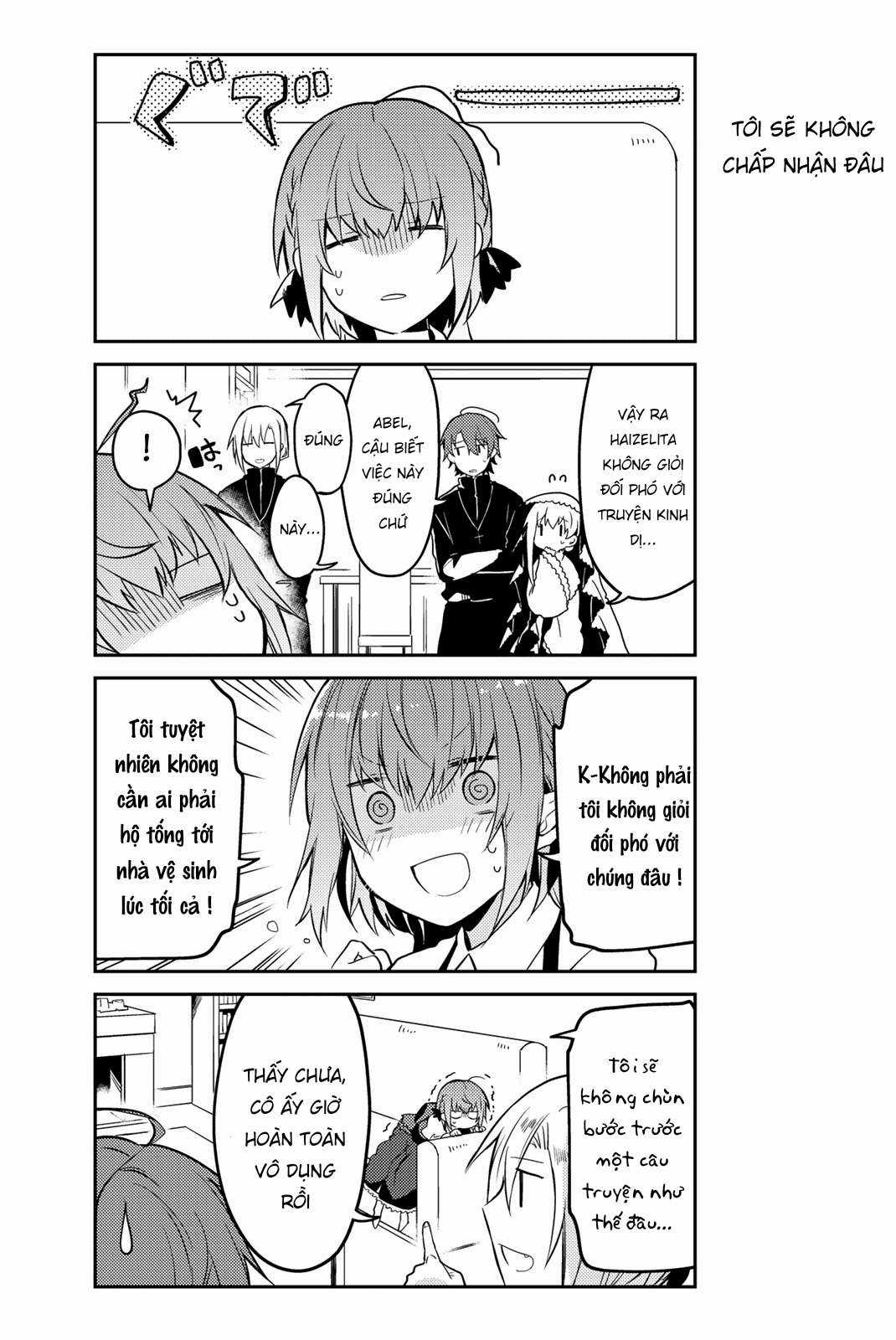 Shiro Seijo to Kuro Bokushi Chapter 15 trang 11