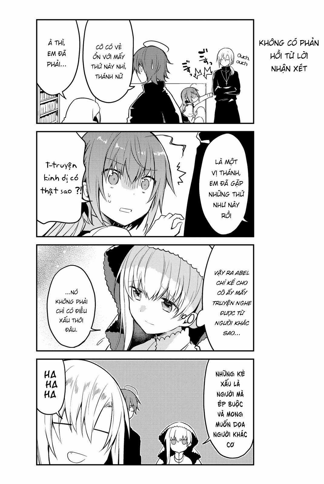 Shiro Seijo to Kuro Bokushi Chapter 15 trang 12