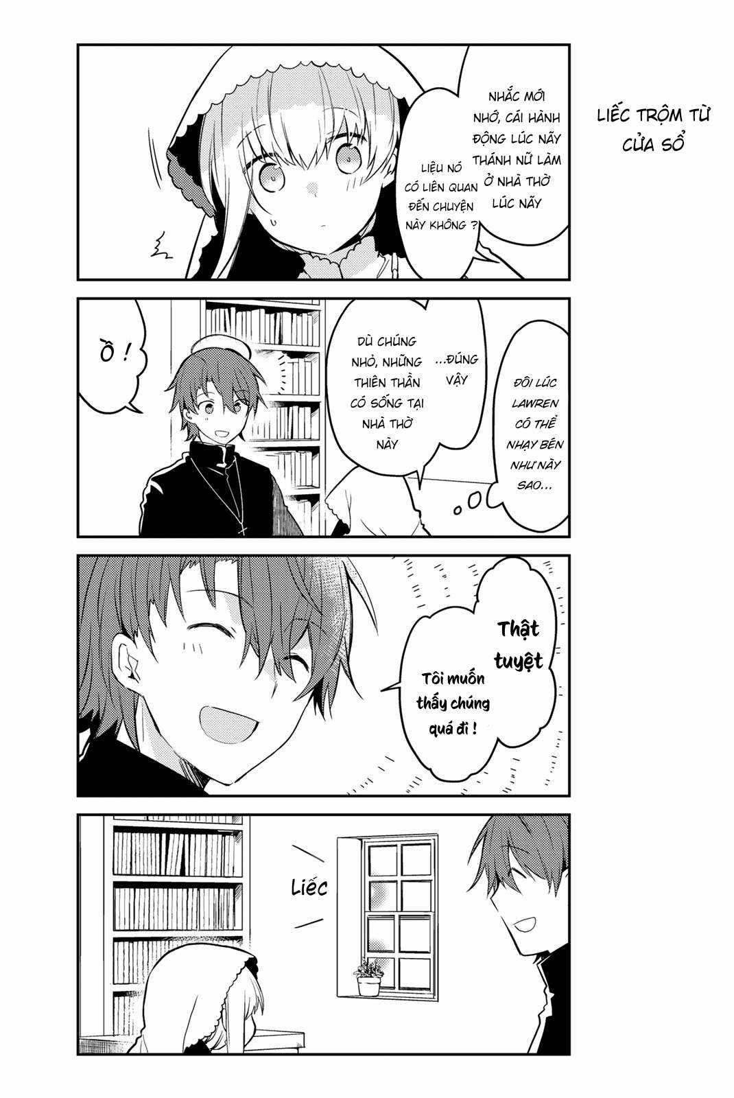 Shiro Seijo to Kuro Bokushi Chapter 15 trang 15