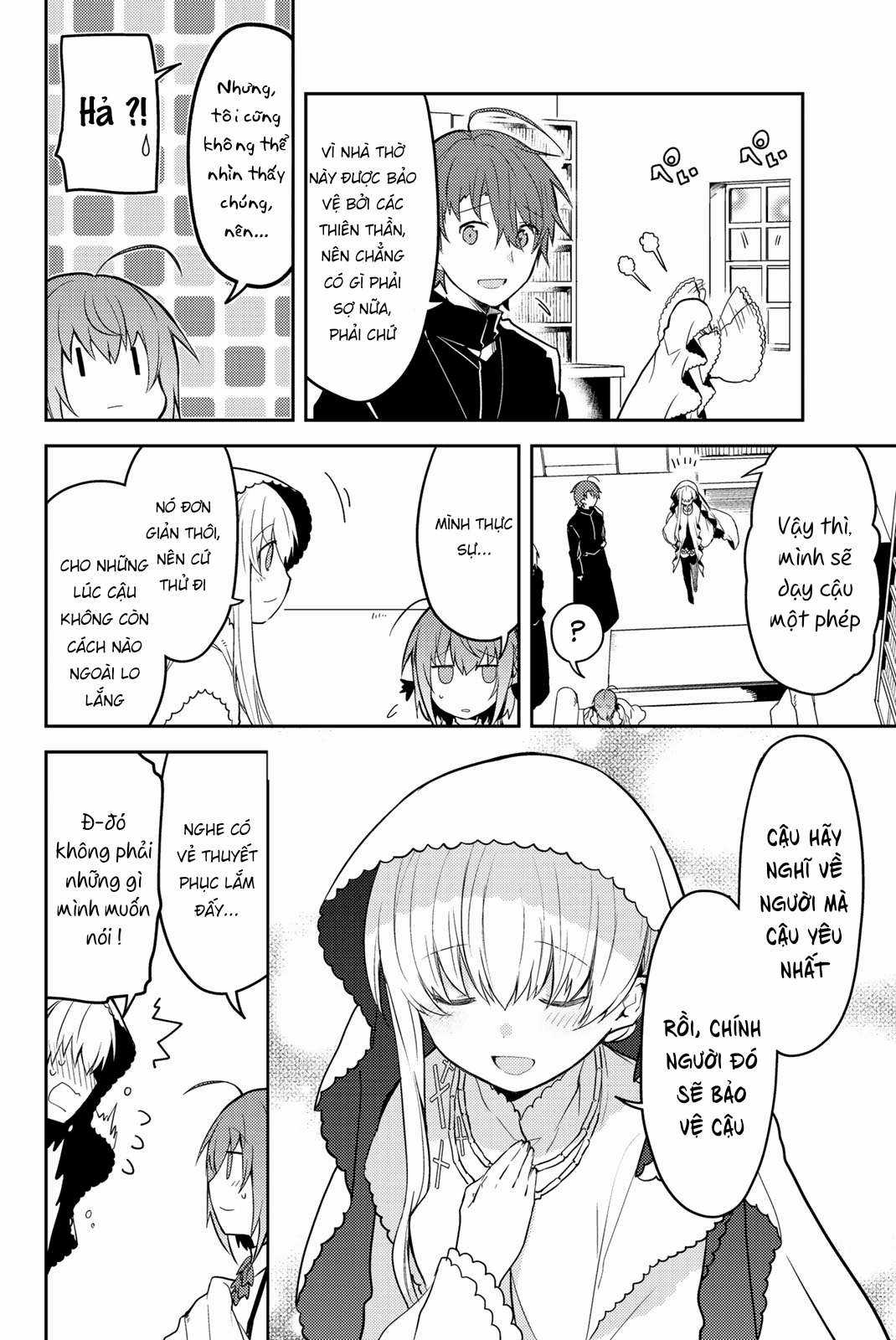 Shiro Seijo to Kuro Bokushi Chapter 15 trang 16