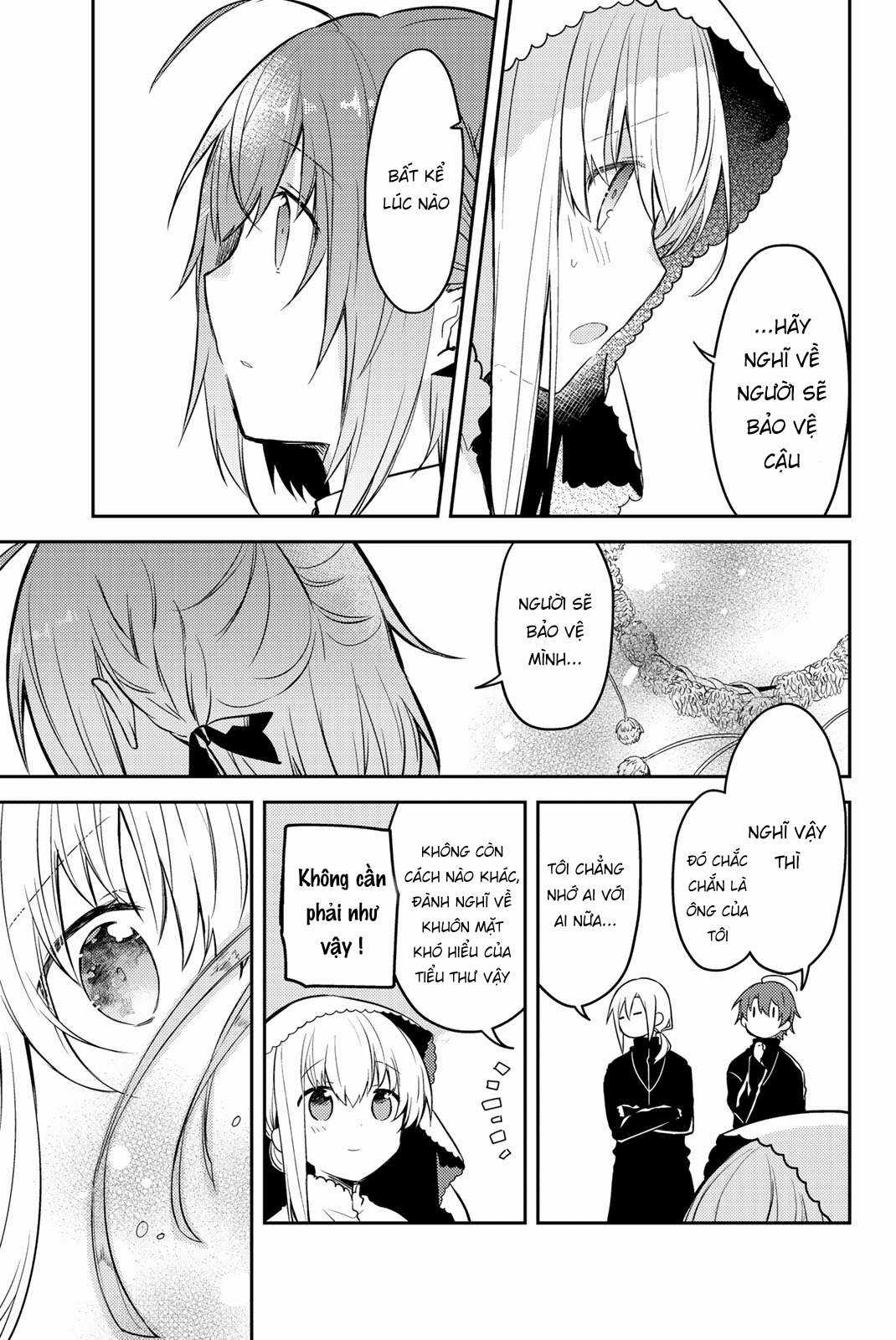 Shiro Seijo to Kuro Bokushi Chapter 15 trang 17