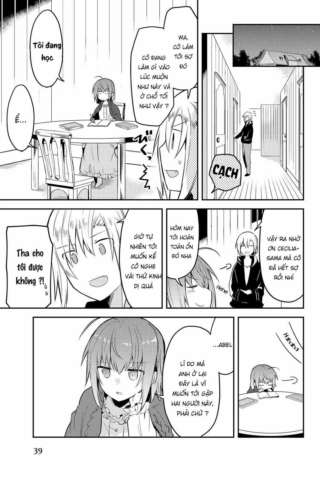 Shiro Seijo to Kuro Bokushi Chapter 15 trang 19