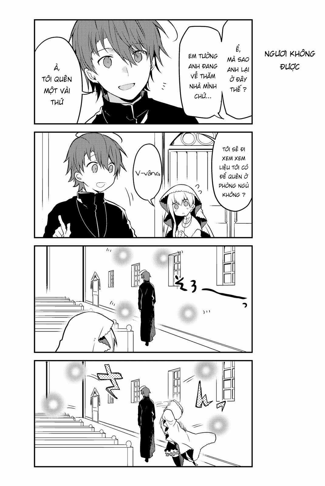 Shiro Seijo to Kuro Bokushi Chapter 15 trang 5