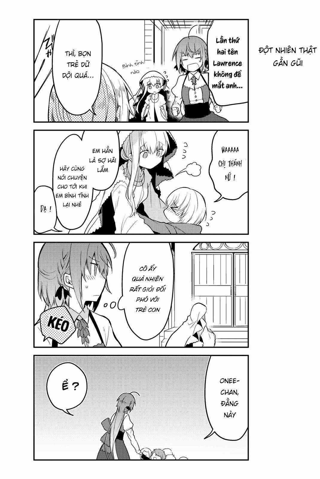 Shiro Seijo to Kuro Bokushi Chapter 15 trang 9