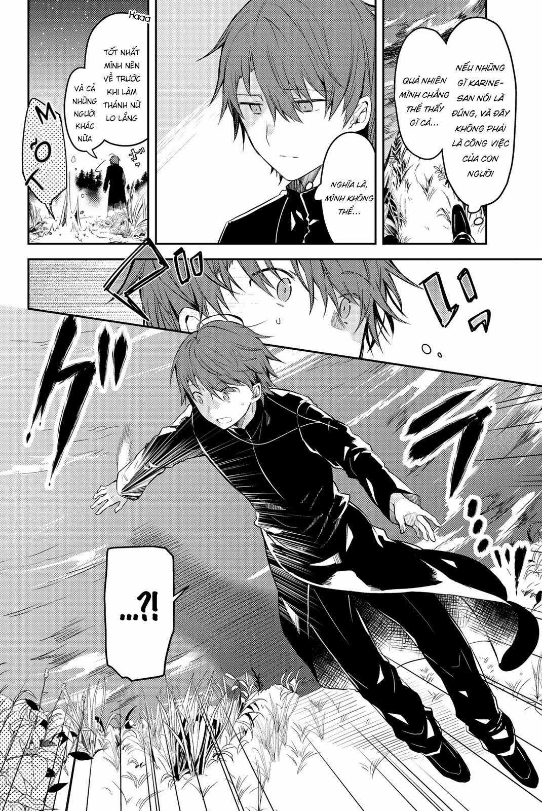 Shiro Seijo to Kuro Bokushi Chapter 16 trang 22