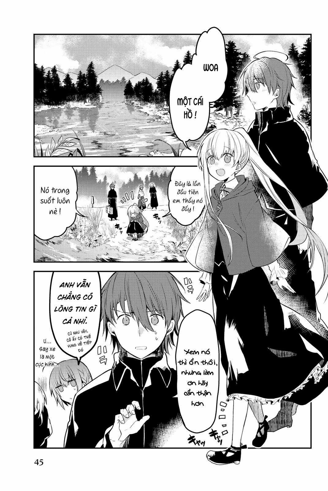 Shiro Seijo to Kuro Bokushi Chapter 16 trang 3