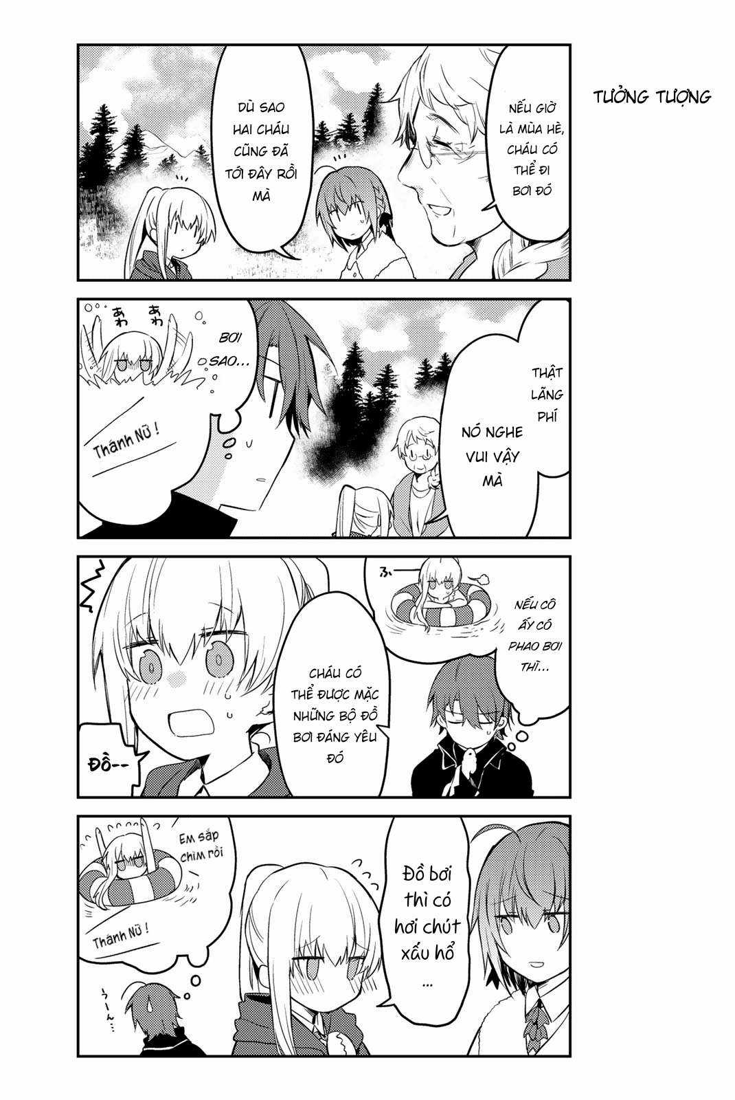 Shiro Seijo to Kuro Bokushi Chapter 16 trang 7