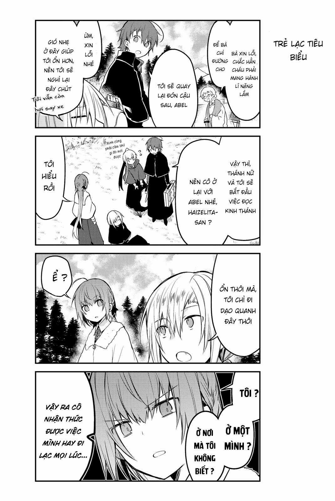 Shiro Seijo to Kuro Bokushi Chapter 16 trang 9