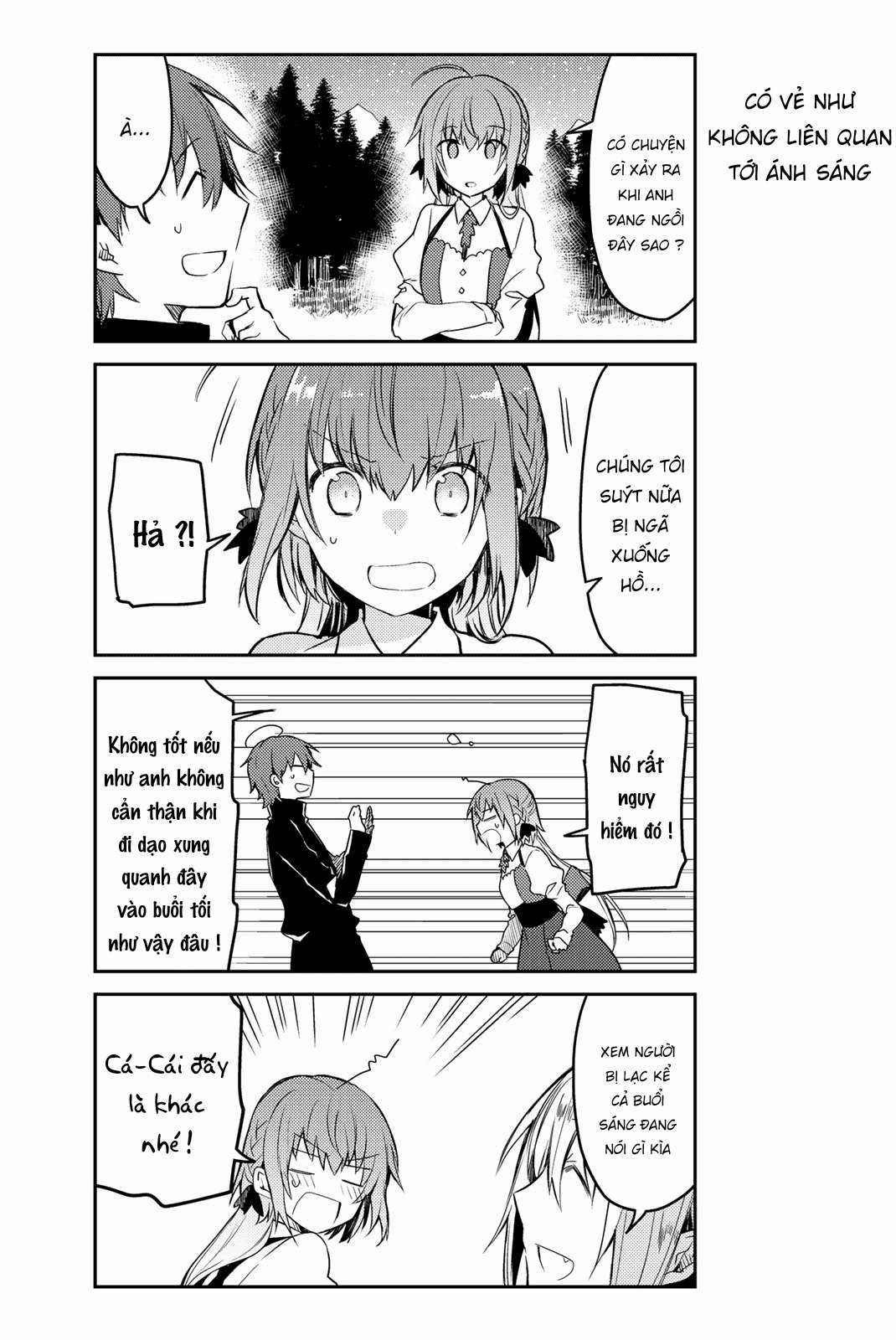 Shiro Seijo to Kuro Bokushi Chapter 17 trang 11