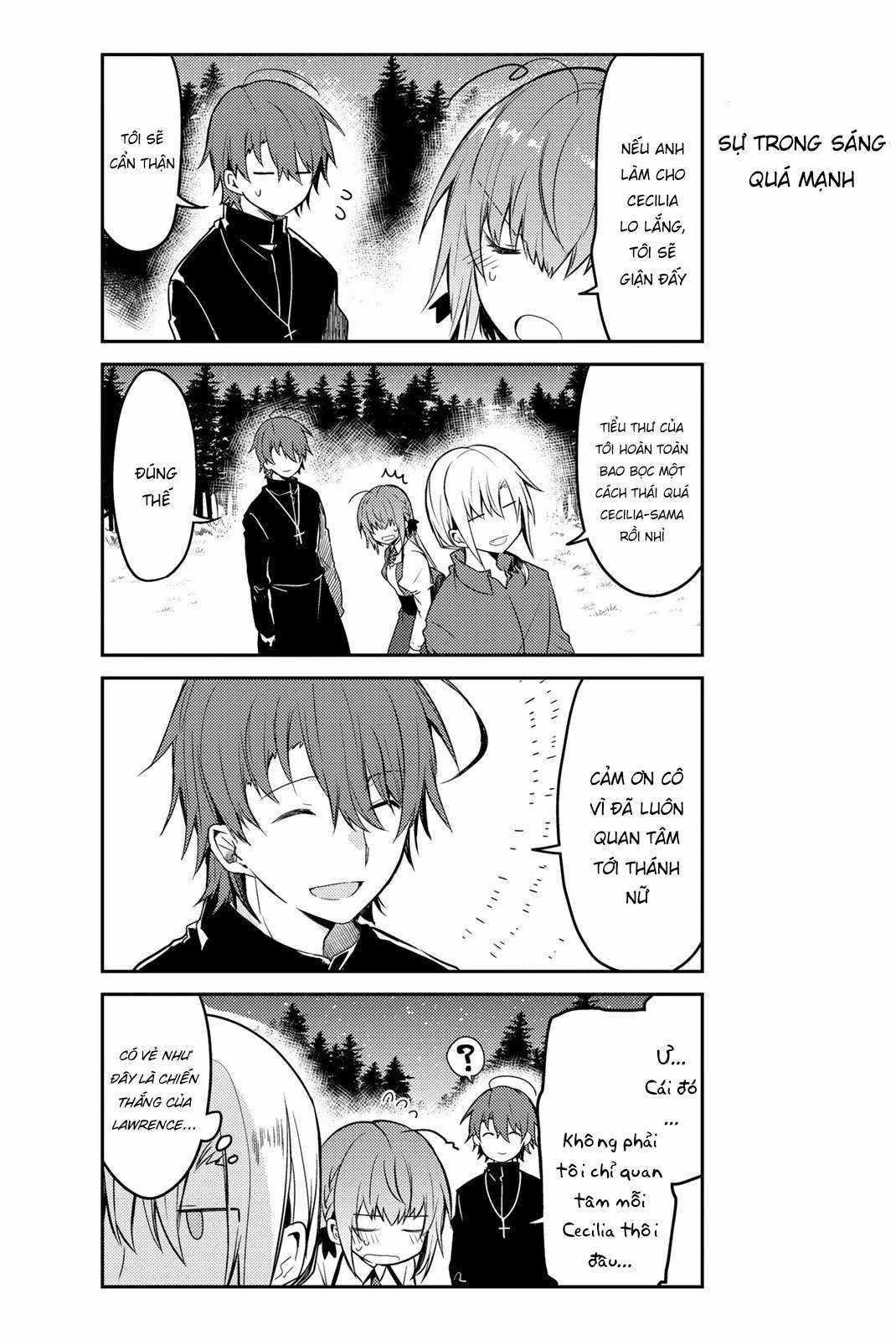 Shiro Seijo to Kuro Bokushi Chapter 17 trang 12