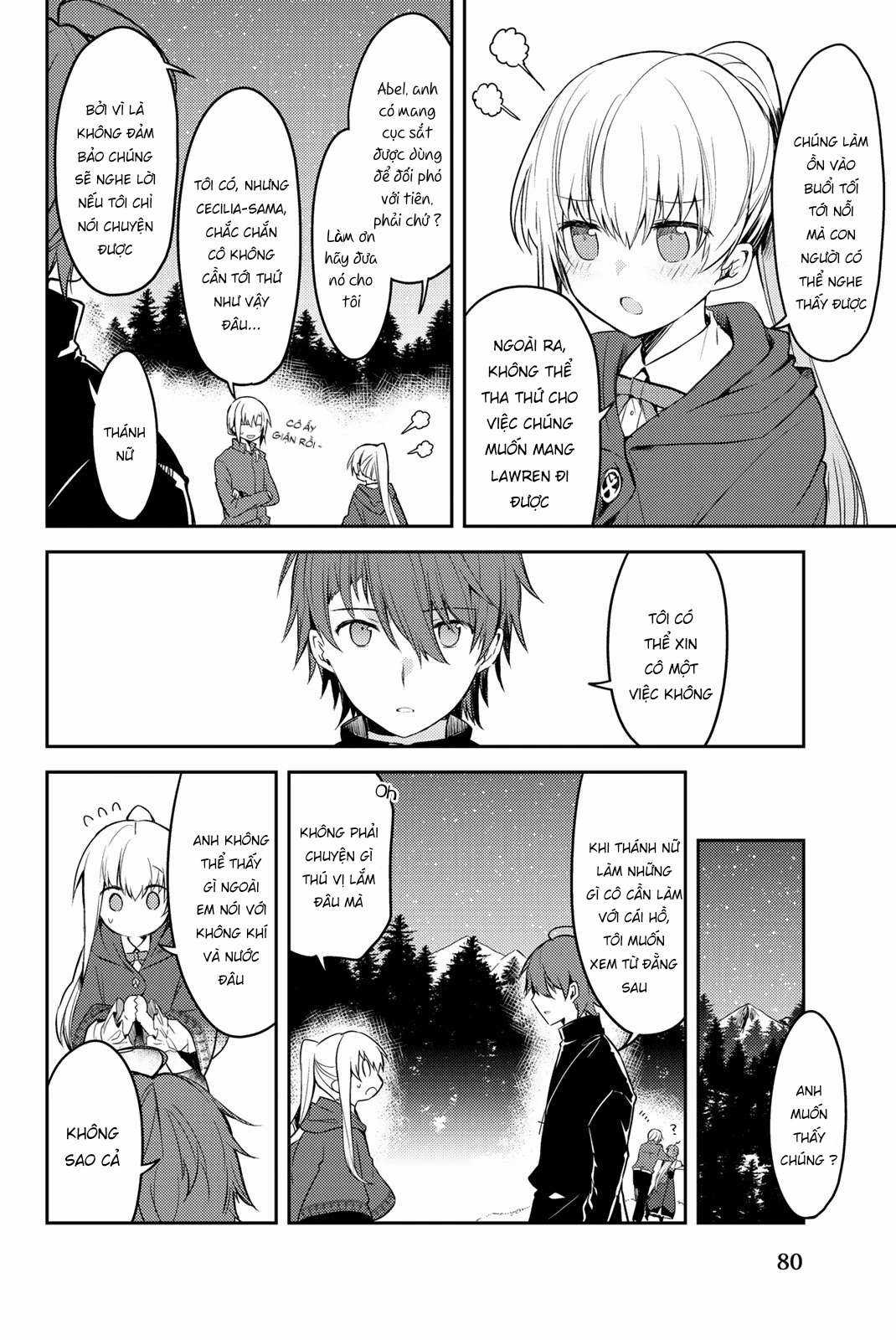 Shiro Seijo to Kuro Bokushi Chapter 17 trang 14