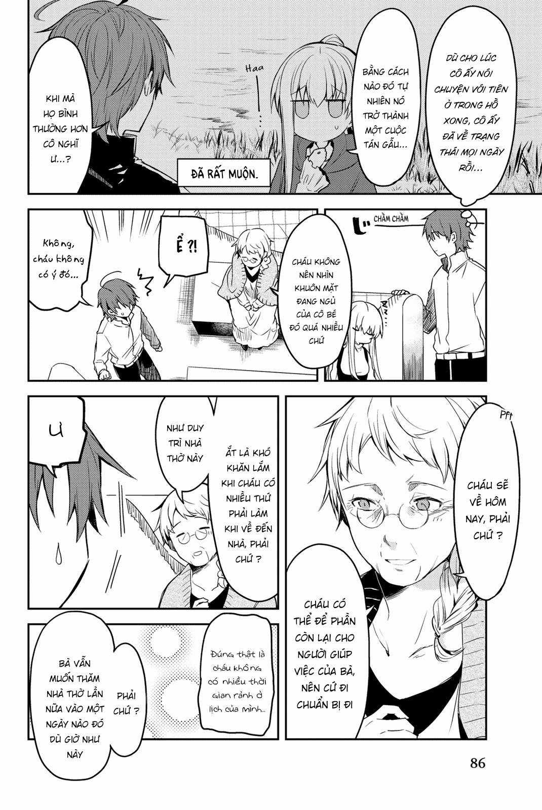 Shiro Seijo to Kuro Bokushi Chapter 17 trang 20