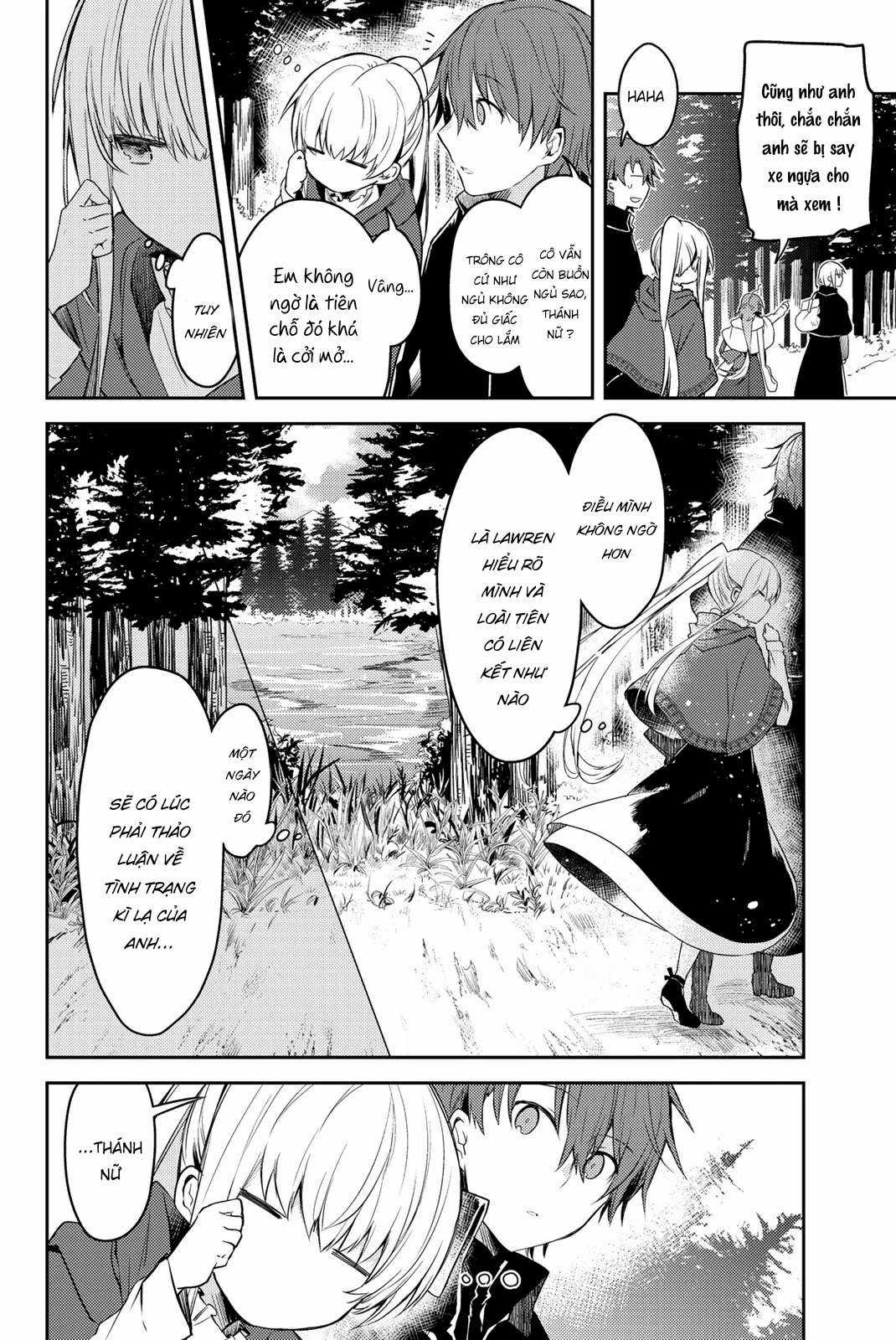 Shiro Seijo to Kuro Bokushi Chapter 17 trang 22