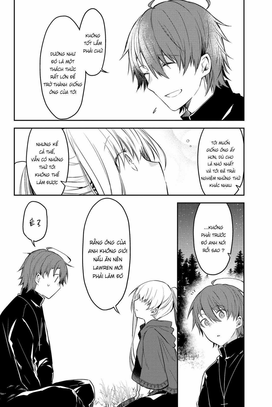 Shiro Seijo to Kuro Bokushi Chapter 17 trang 4