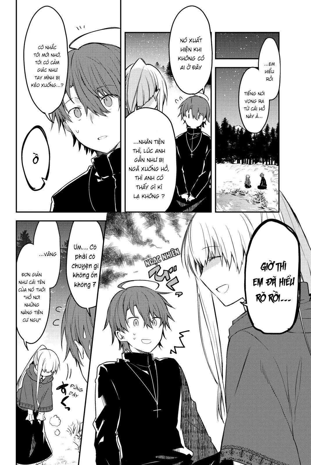 Shiro Seijo to Kuro Bokushi Chapter 17 trang 8