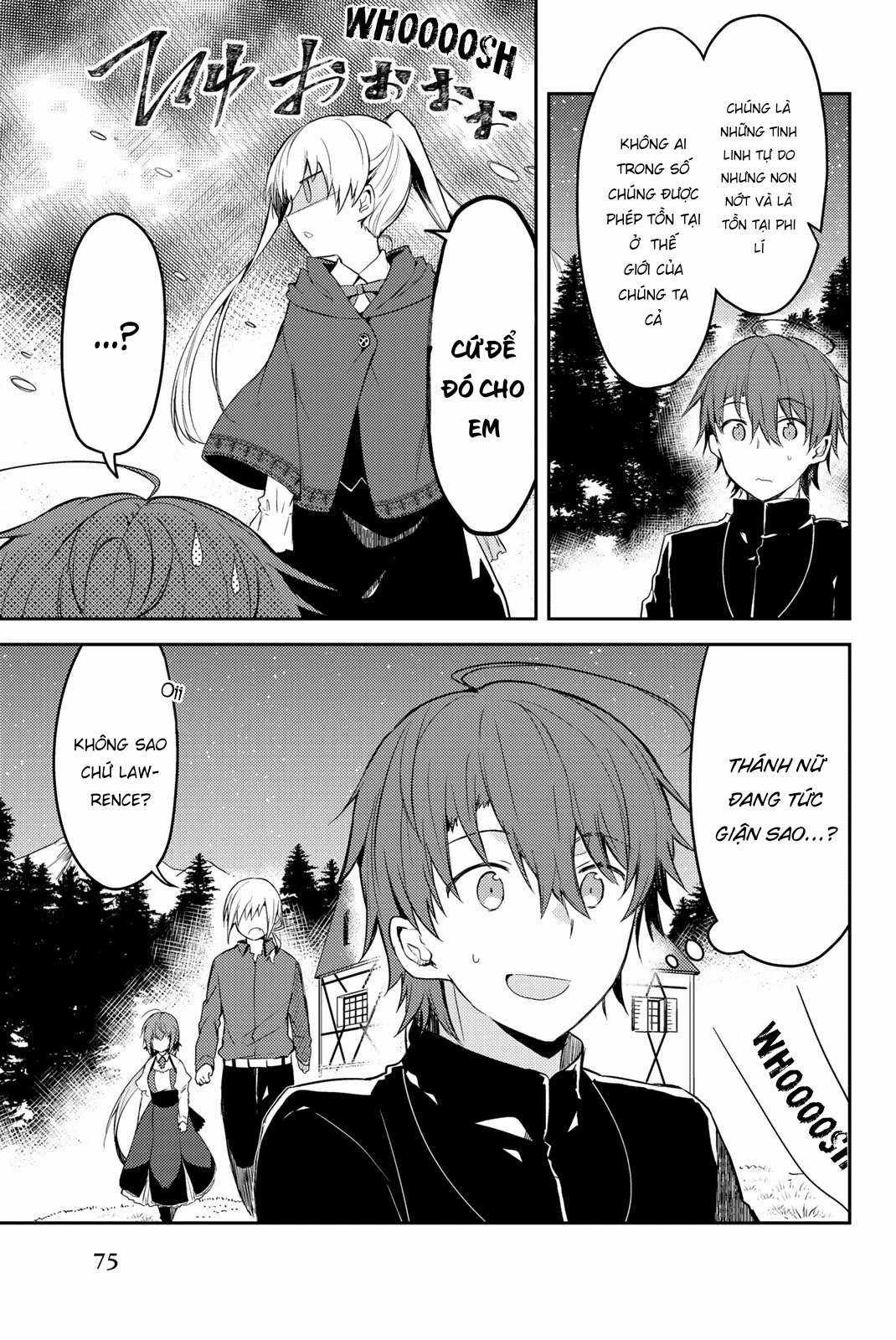 Shiro Seijo to Kuro Bokushi Chapter 17 trang 9