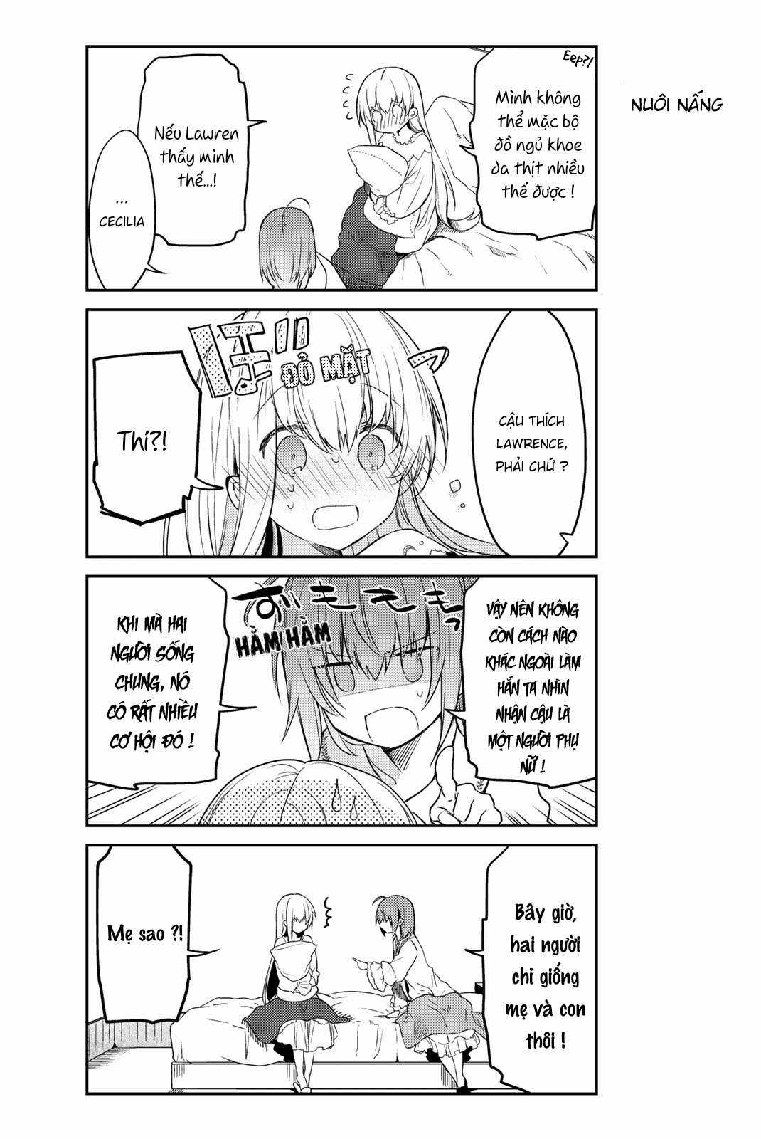 Shiro Seijo to Kuro Bokushi Chapter 18 trang 10