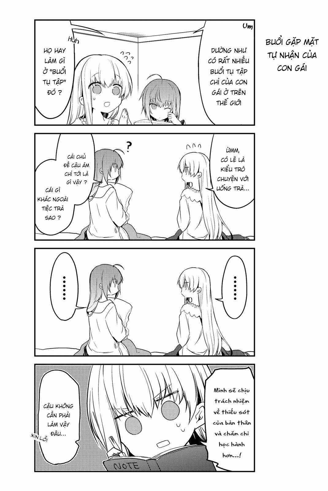 Shiro Seijo to Kuro Bokushi Chapter 18 trang 15