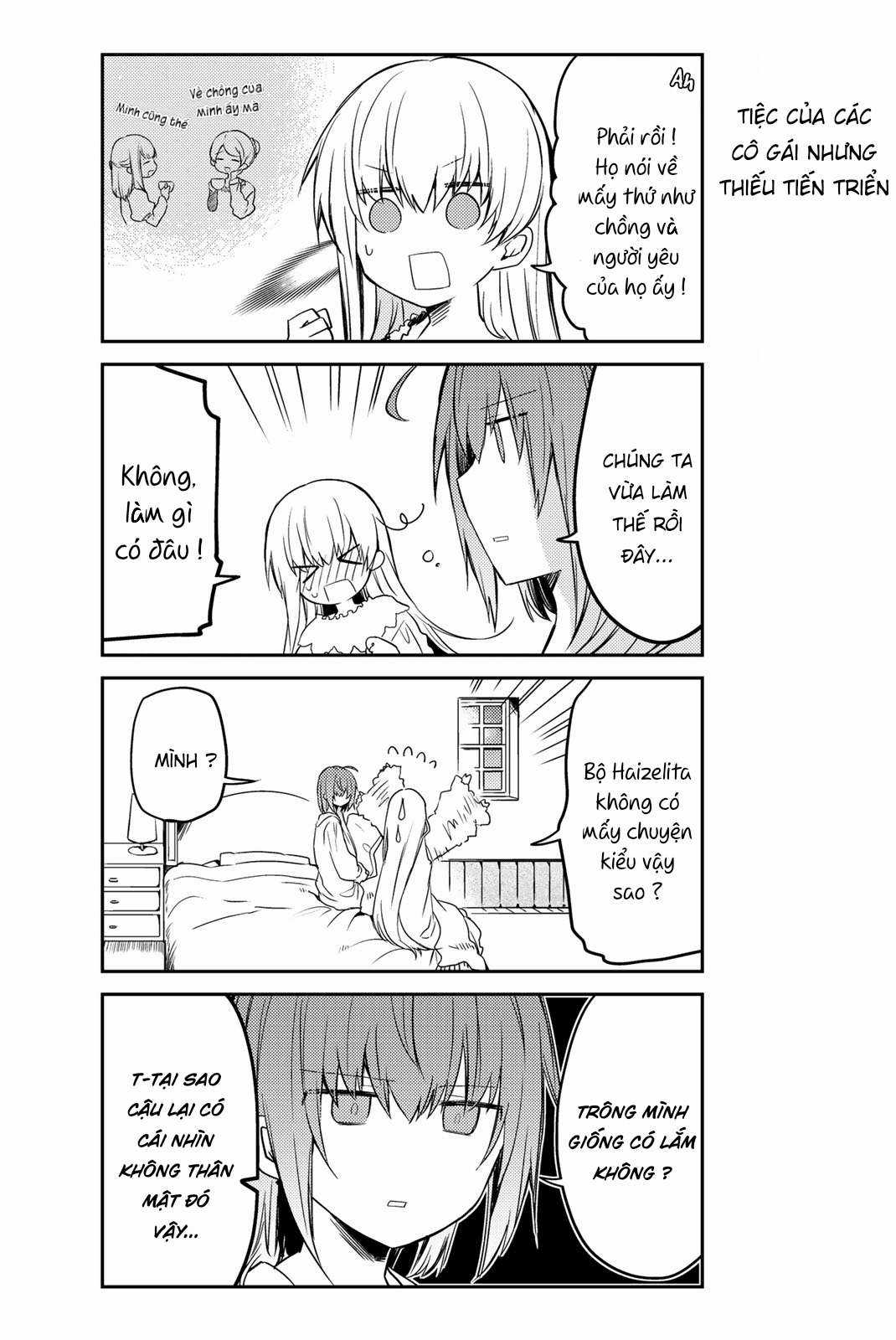 Shiro Seijo to Kuro Bokushi Chapter 18 trang 16