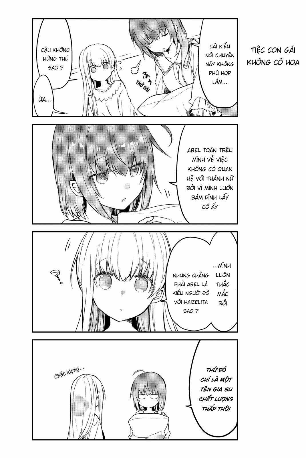 Shiro Seijo to Kuro Bokushi Chapter 18 trang 17