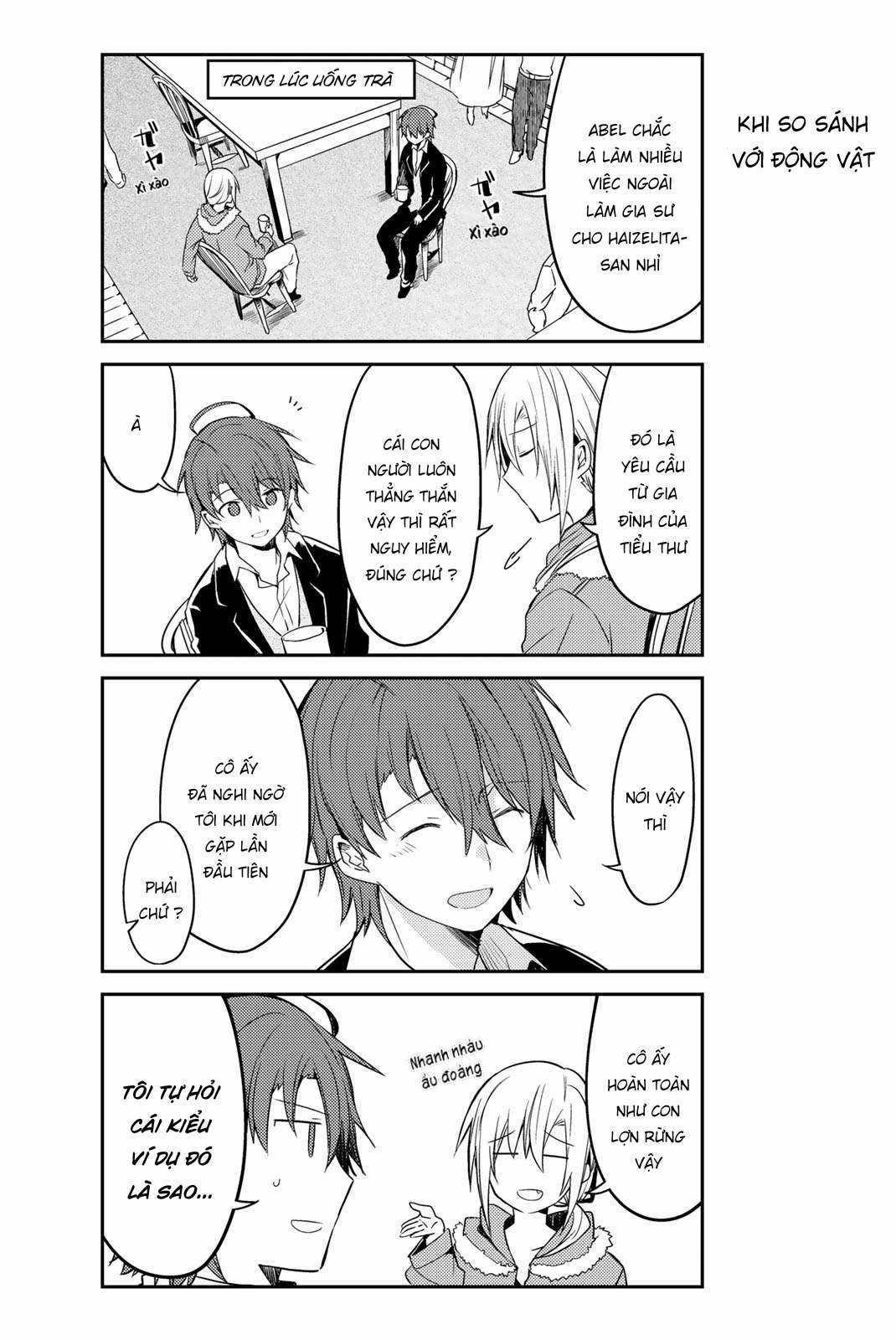 Shiro Seijo to Kuro Bokushi Chapter 18 trang 20