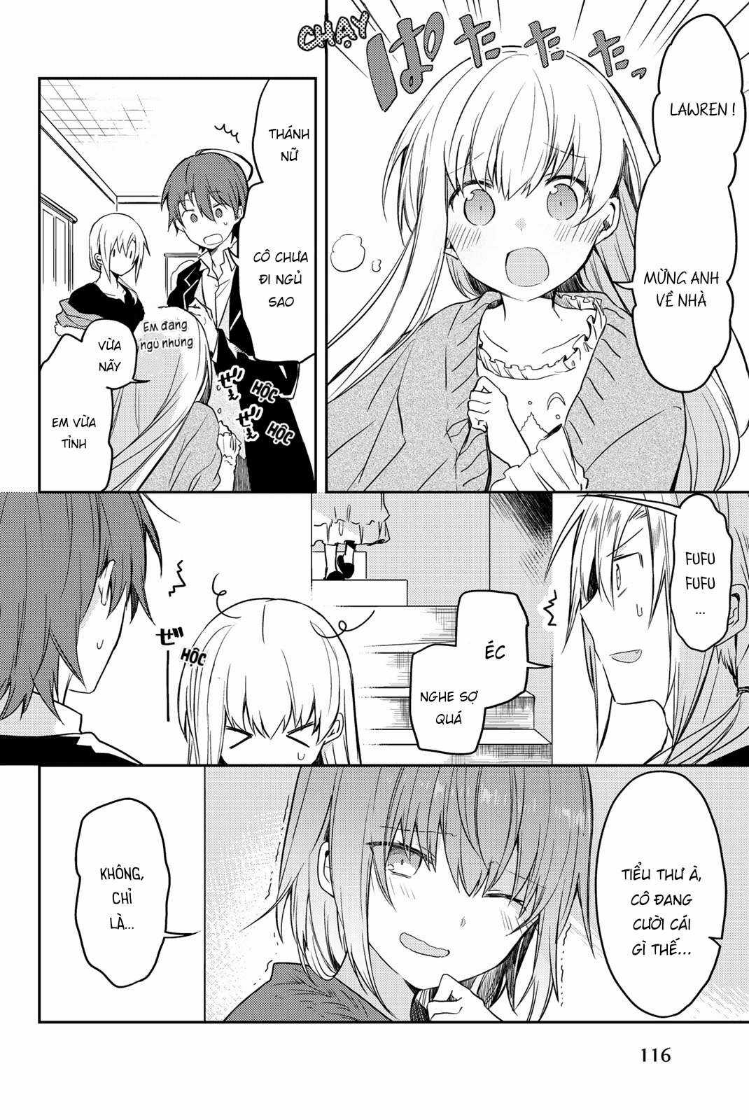 Shiro Seijo to Kuro Bokushi Chapter 18 trang 24