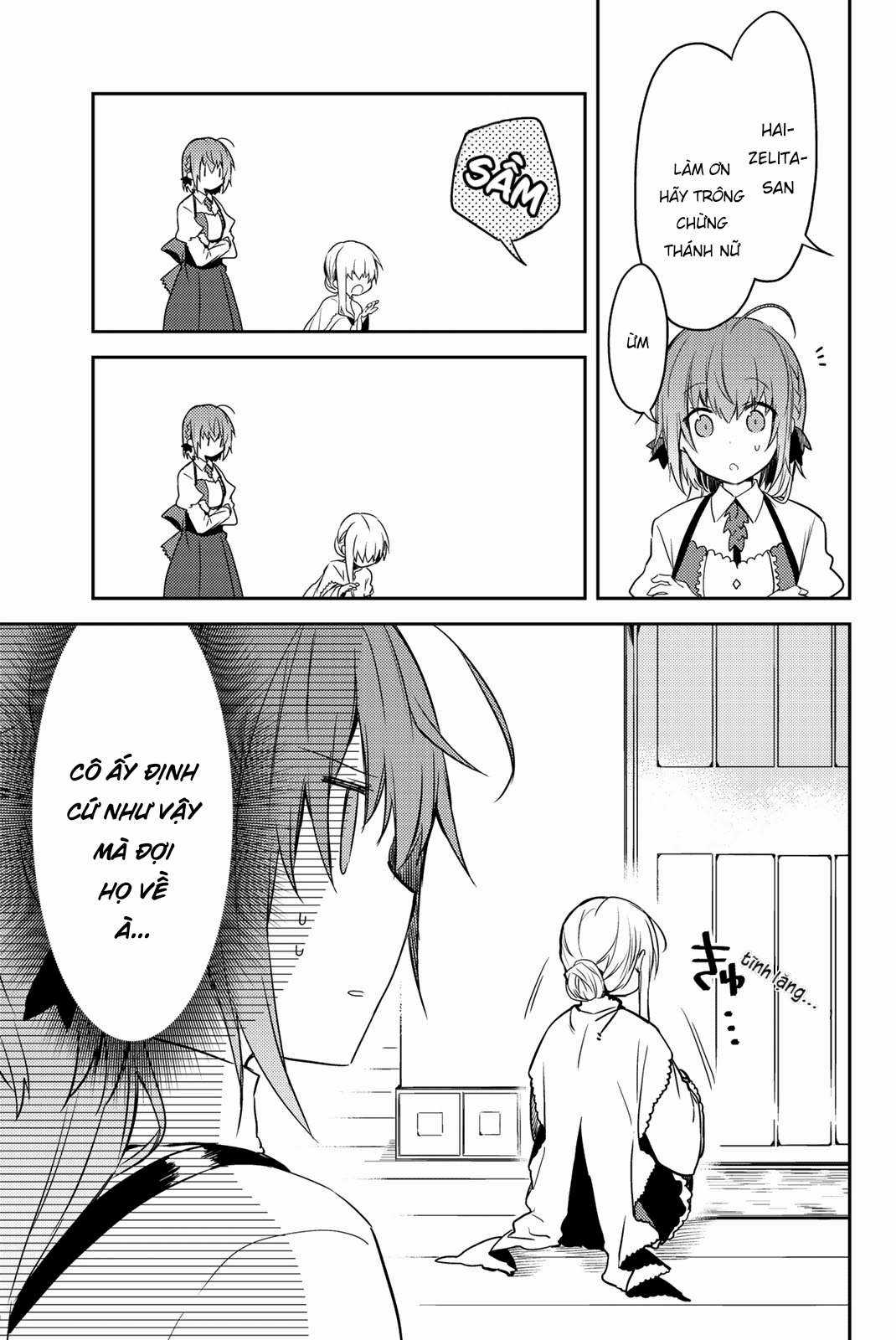 Shiro Seijo to Kuro Bokushi Chapter 18 trang 3