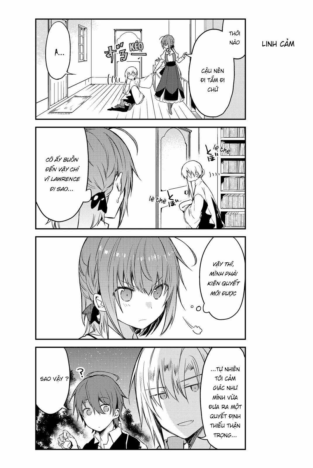 Shiro Seijo to Kuro Bokushi Chapter 18 trang 4