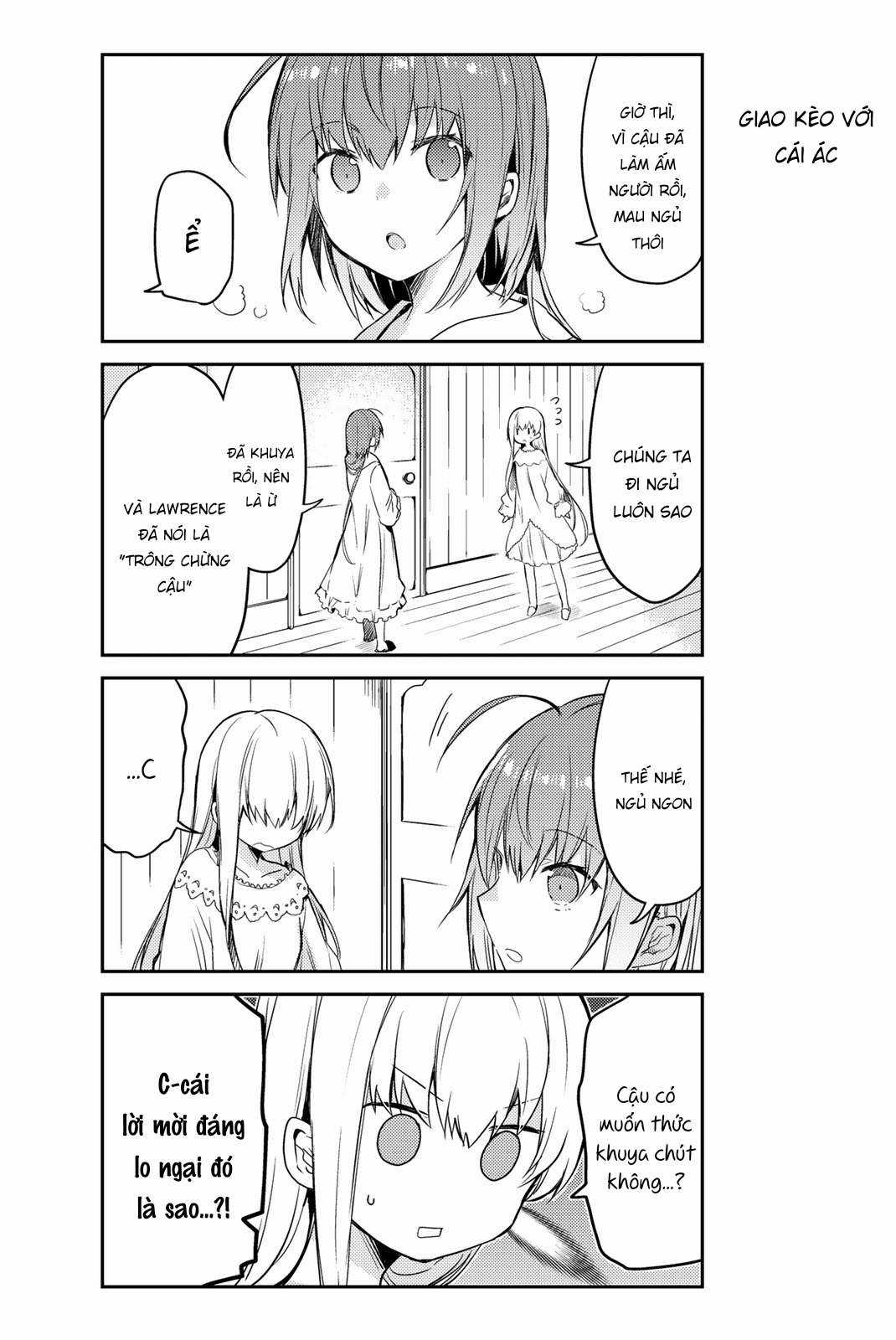 Shiro Seijo to Kuro Bokushi Chapter 18 trang 6