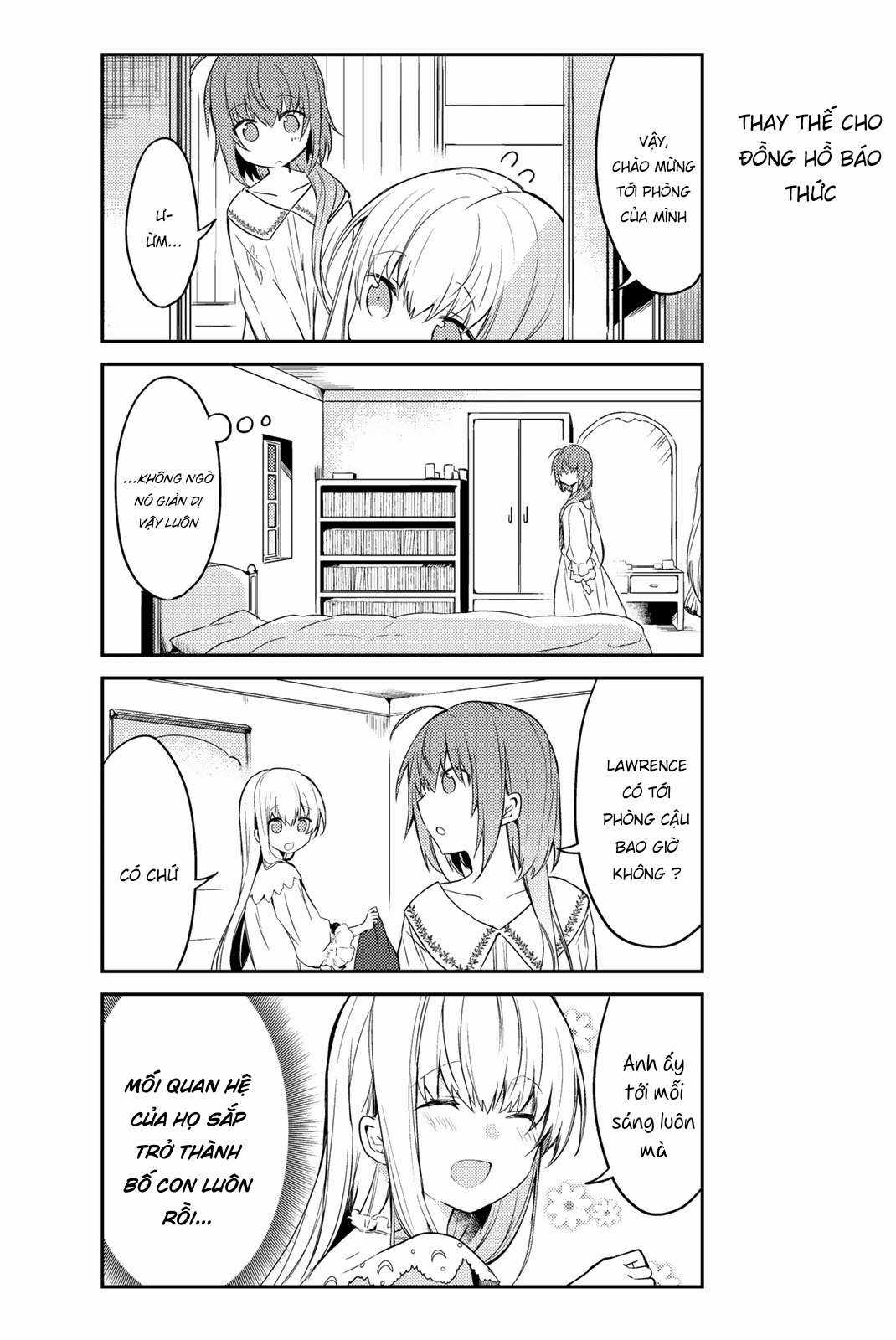 Shiro Seijo to Kuro Bokushi Chapter 18 trang 8