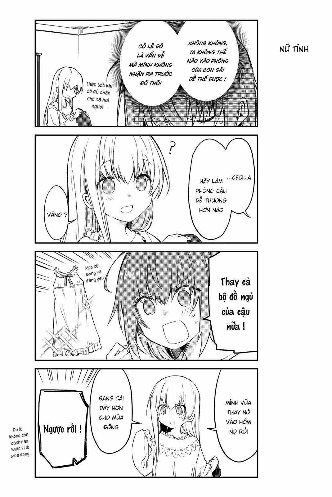 Shiro Seijo to Kuro Bokushi Chapter 18 trang 9