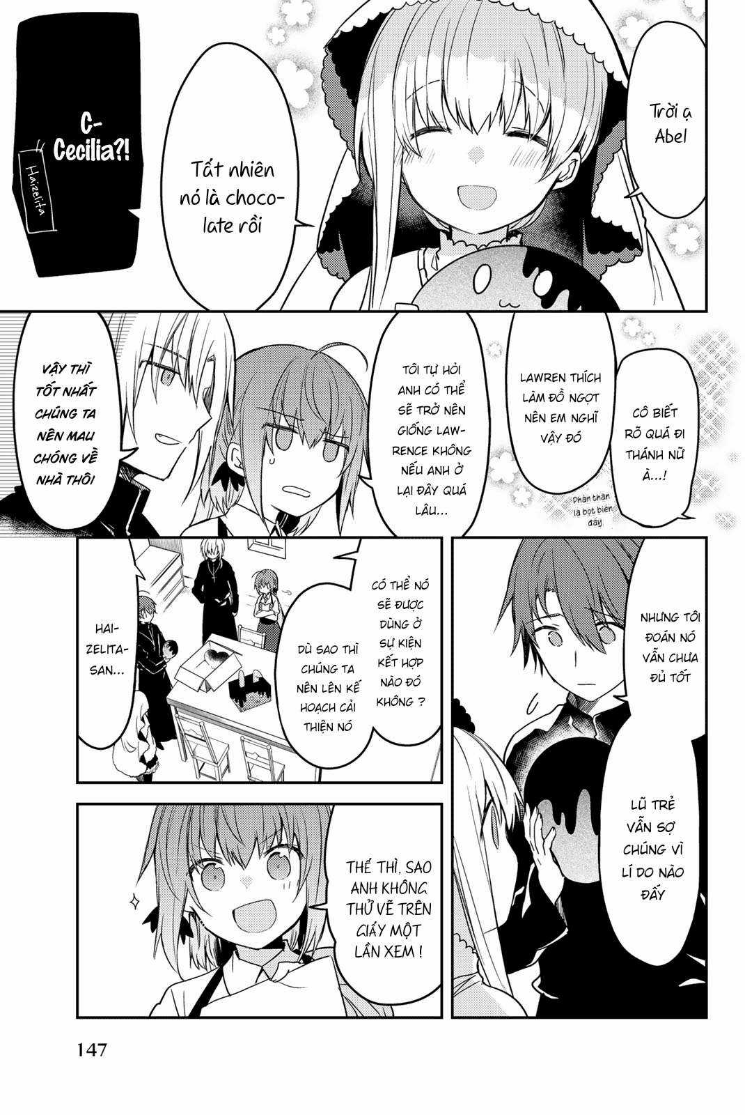 Shiro Seijo to Kuro Bokushi Chapter 19.5 trang 2